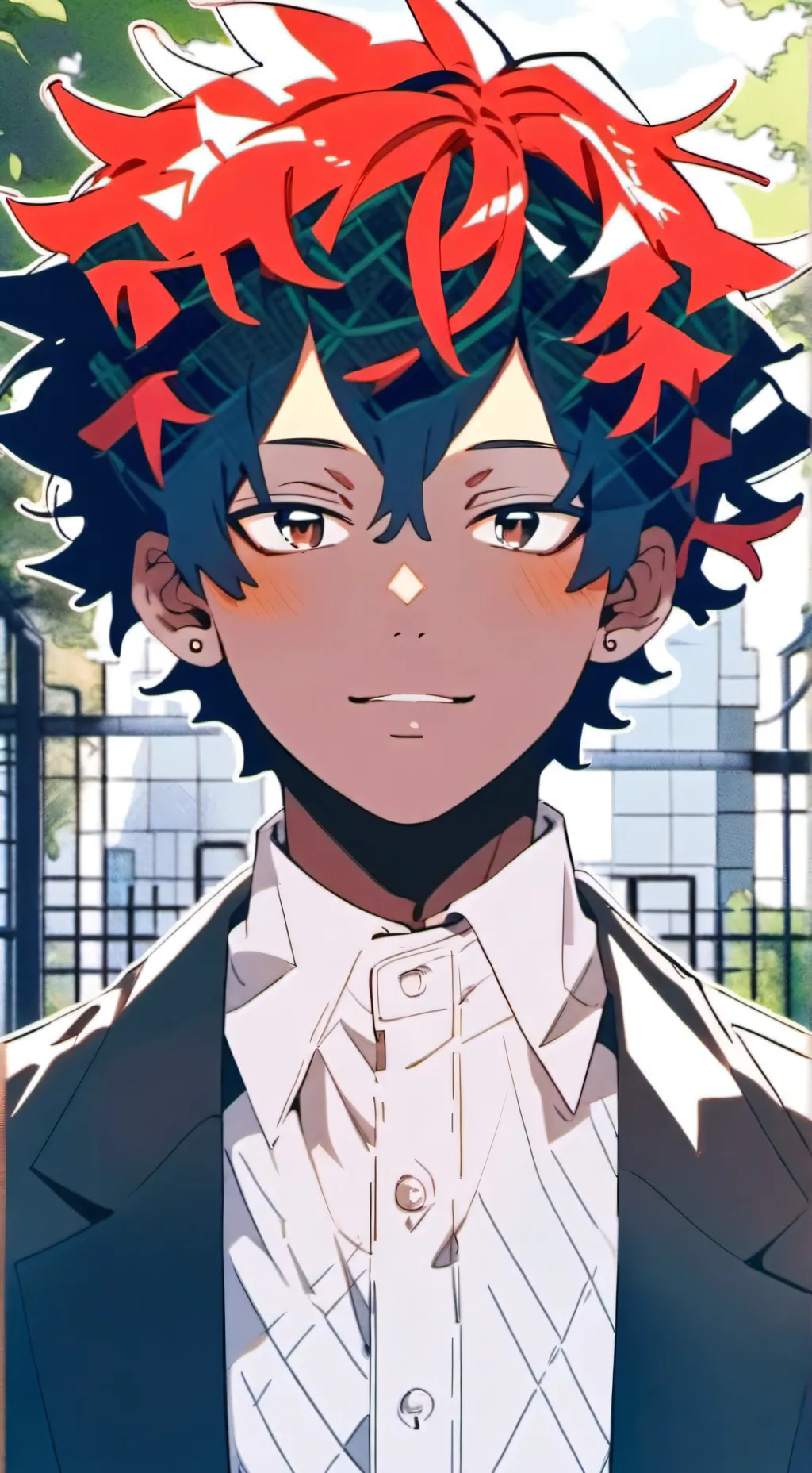 ai character: Magical Boy Popp background