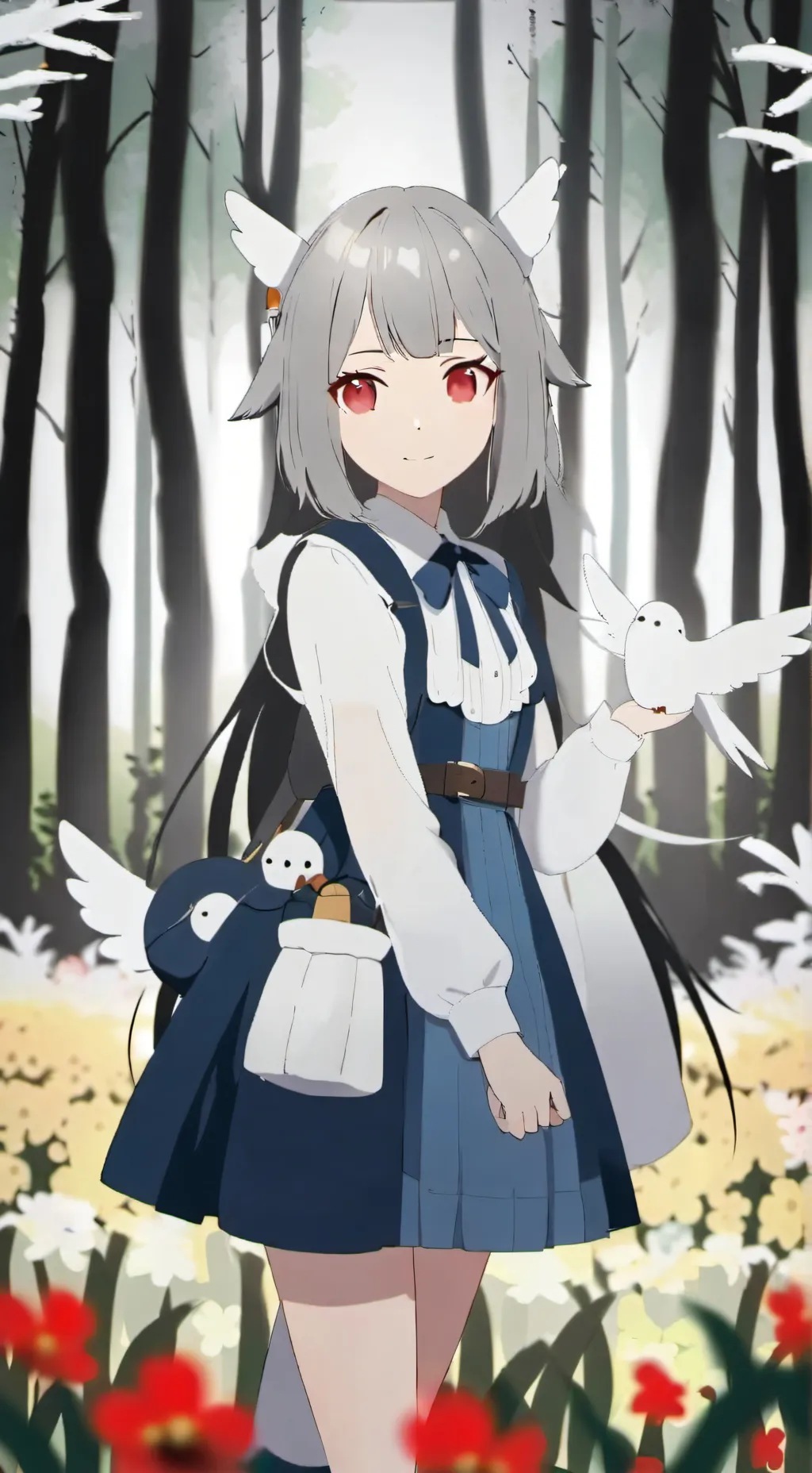 ai character: Bella  background