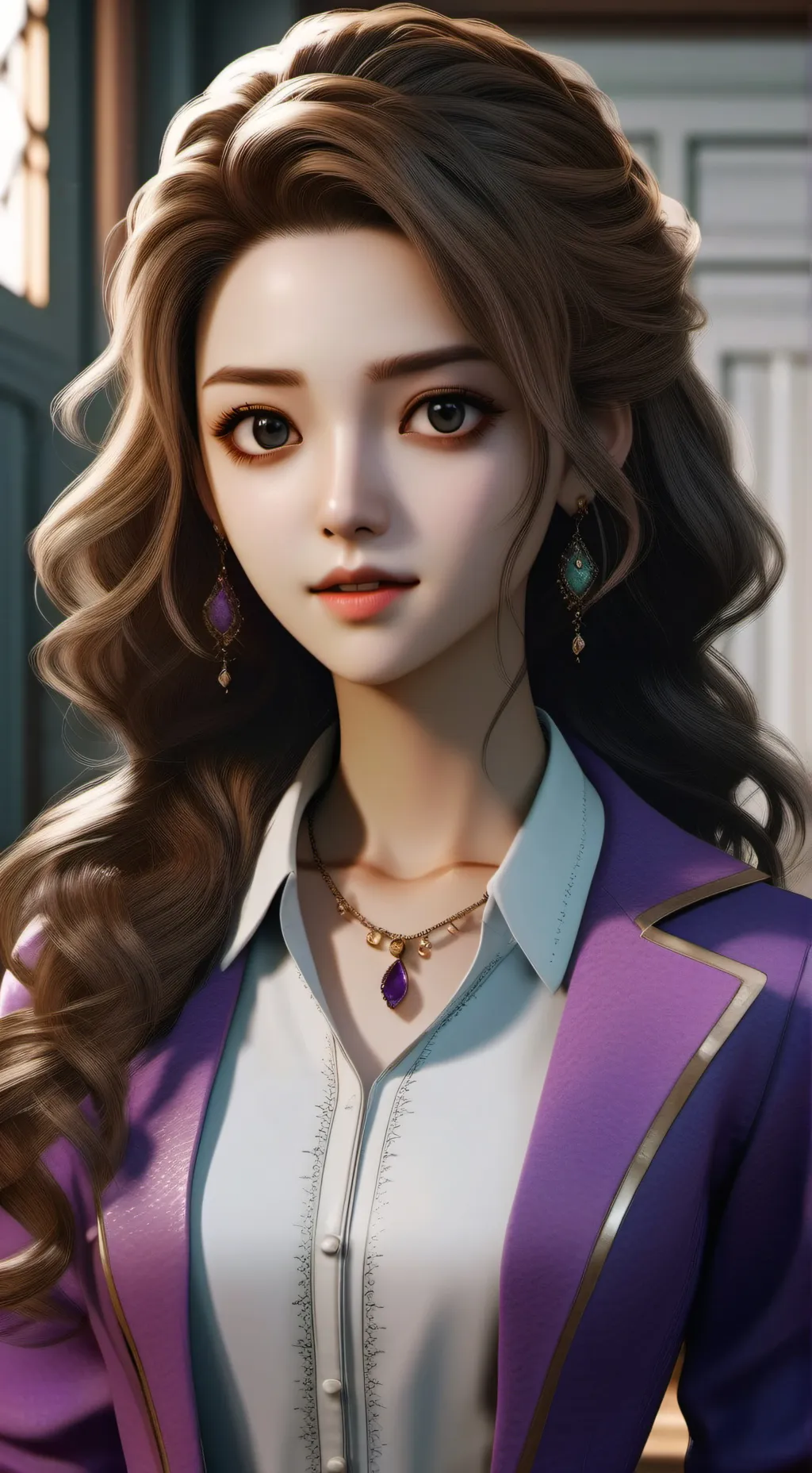 ai character: Curious Rival background