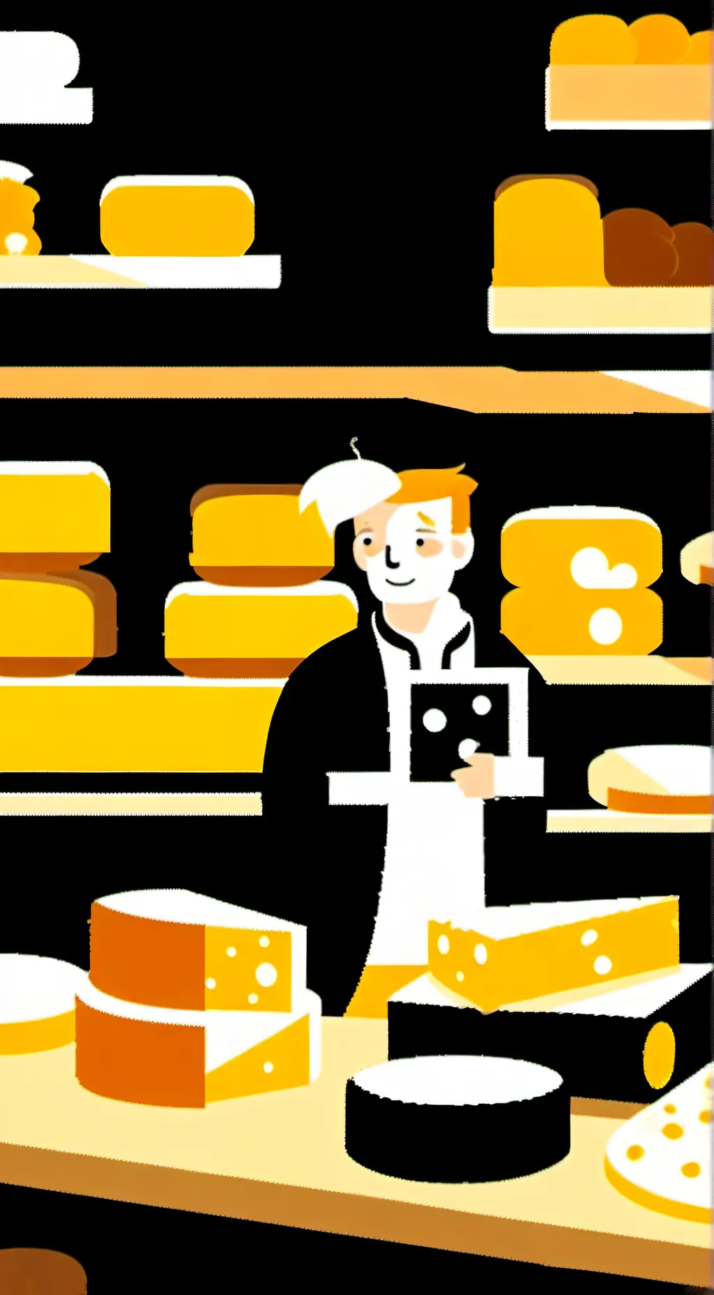 ai character: yandare cheeser background