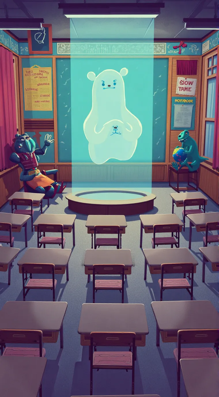 ai character: FNAF class background