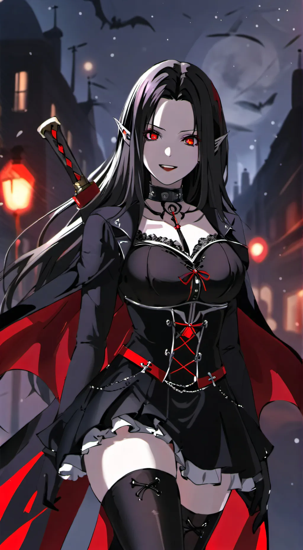 ai character: Shizuna  background