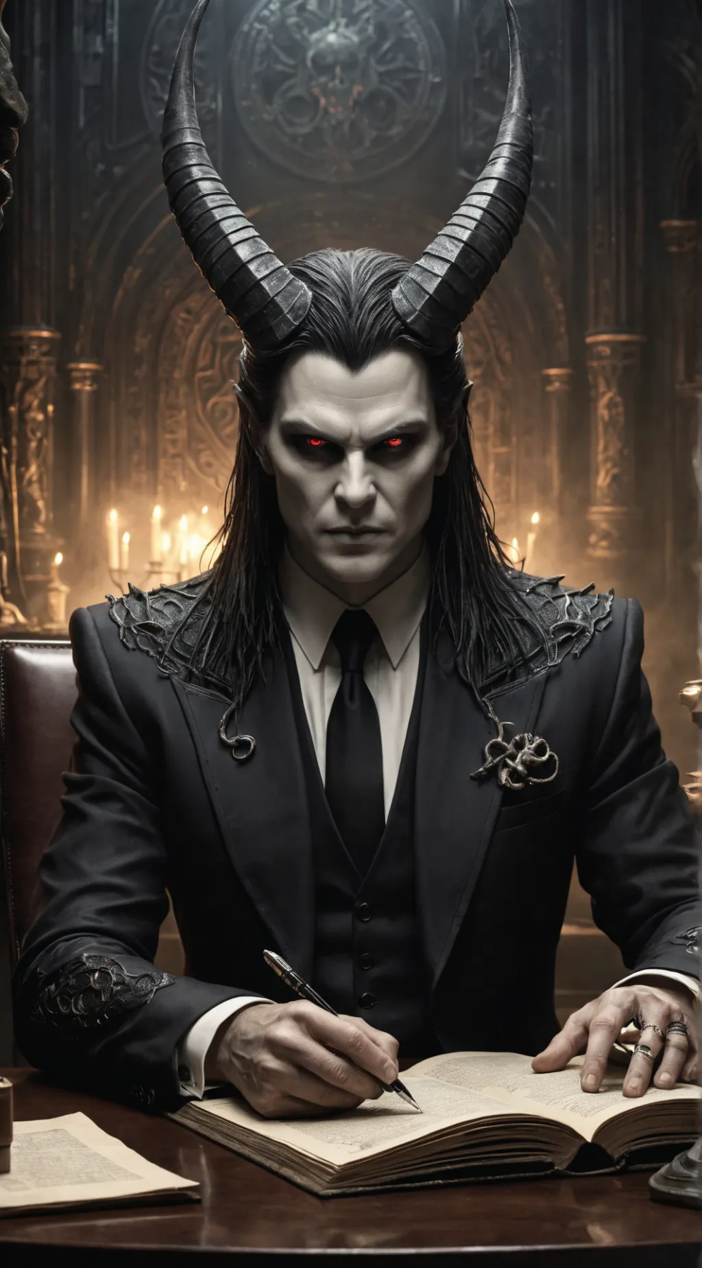 ai character: Lucien background