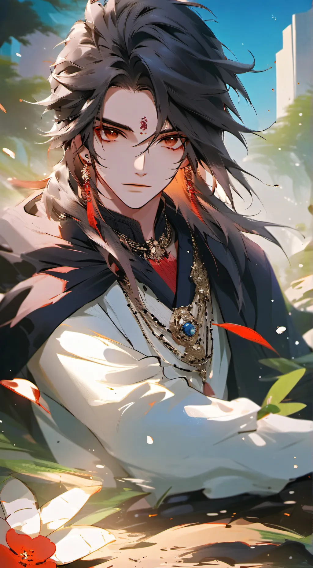 ai character: Lucifer background