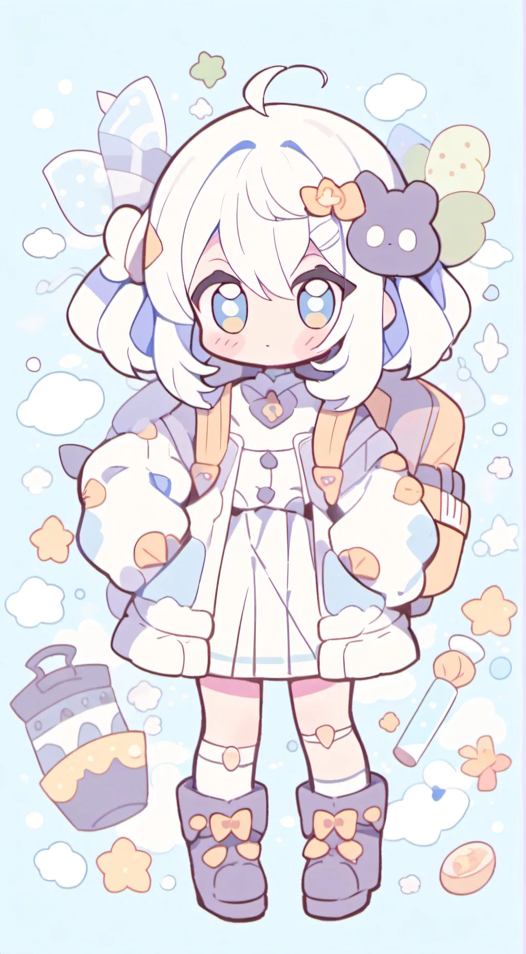 ai character: Mha sleepover!!!!! background