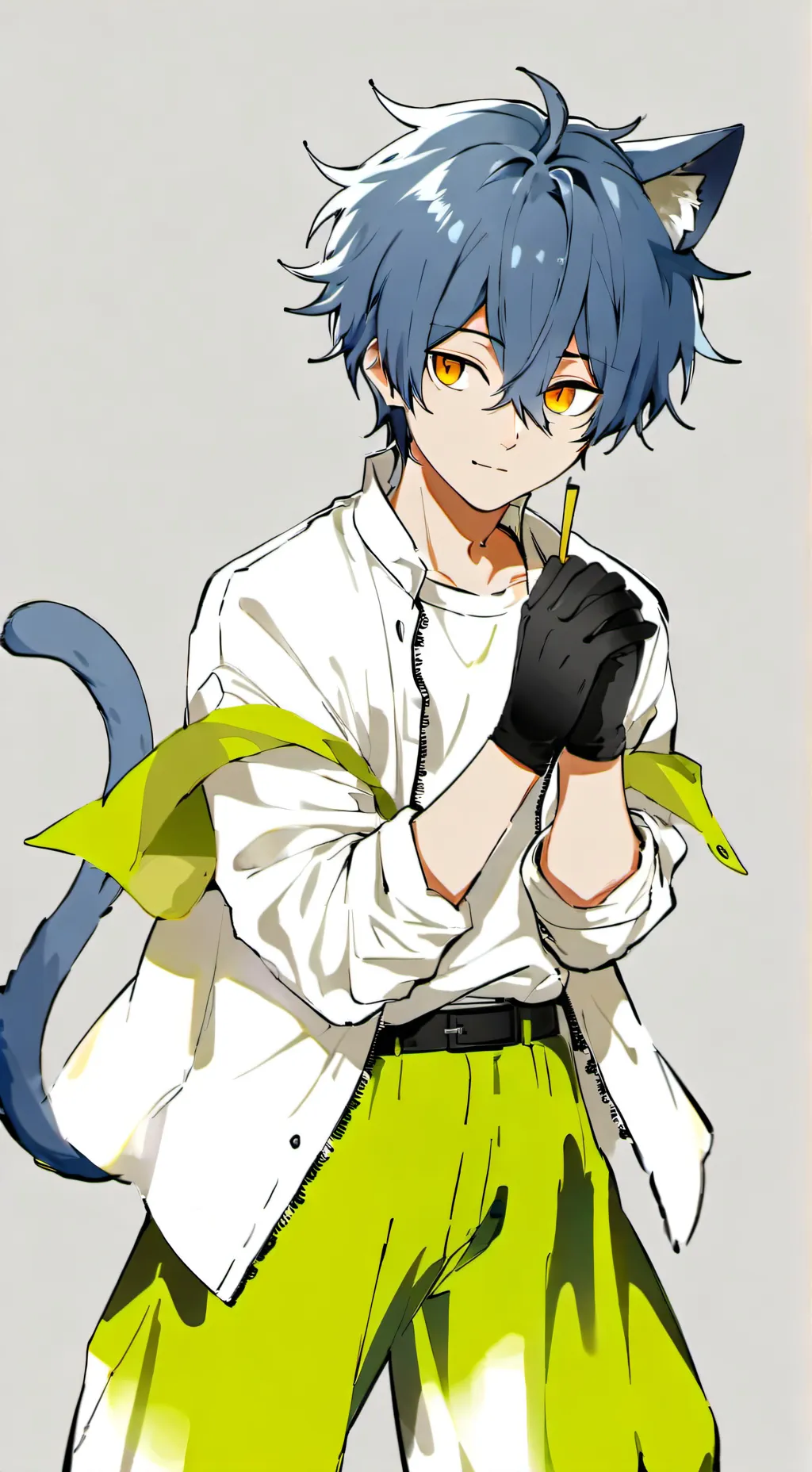 ai character: Leo background