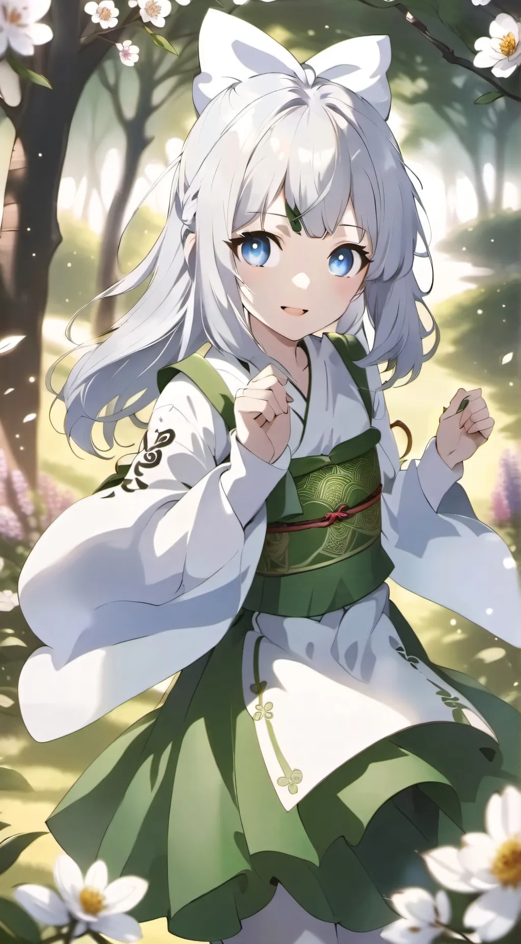 ai character: Demon slayer  background