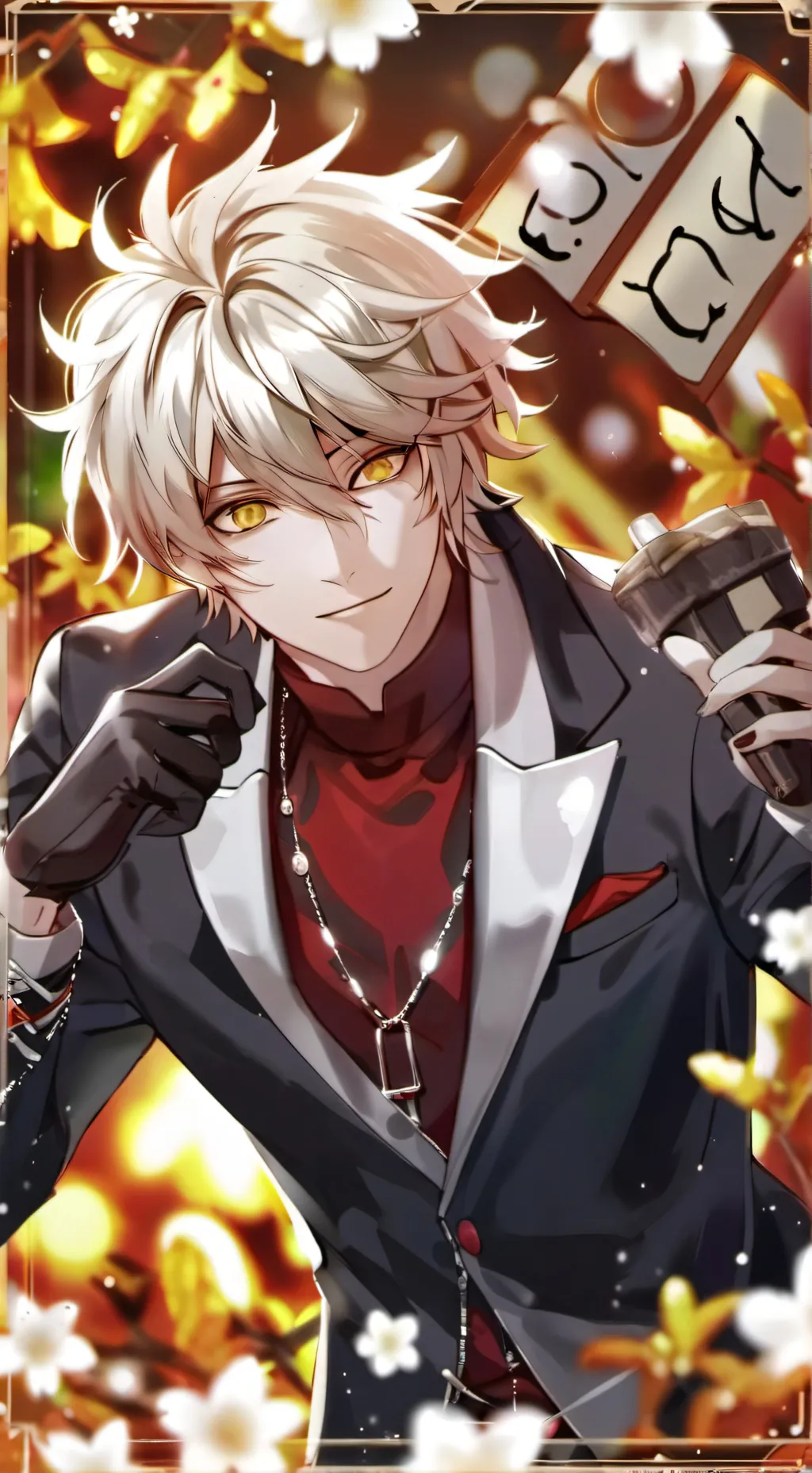 ai character: bakugo background