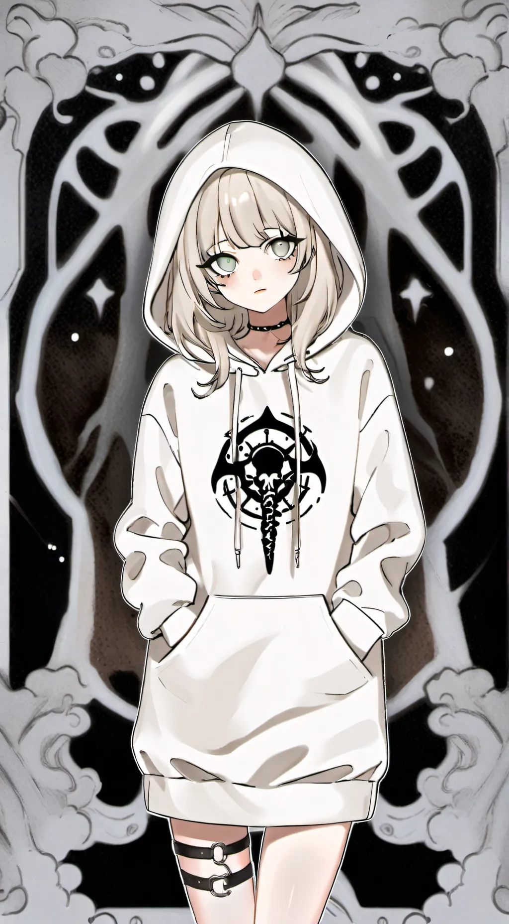 ai character: Undertale background