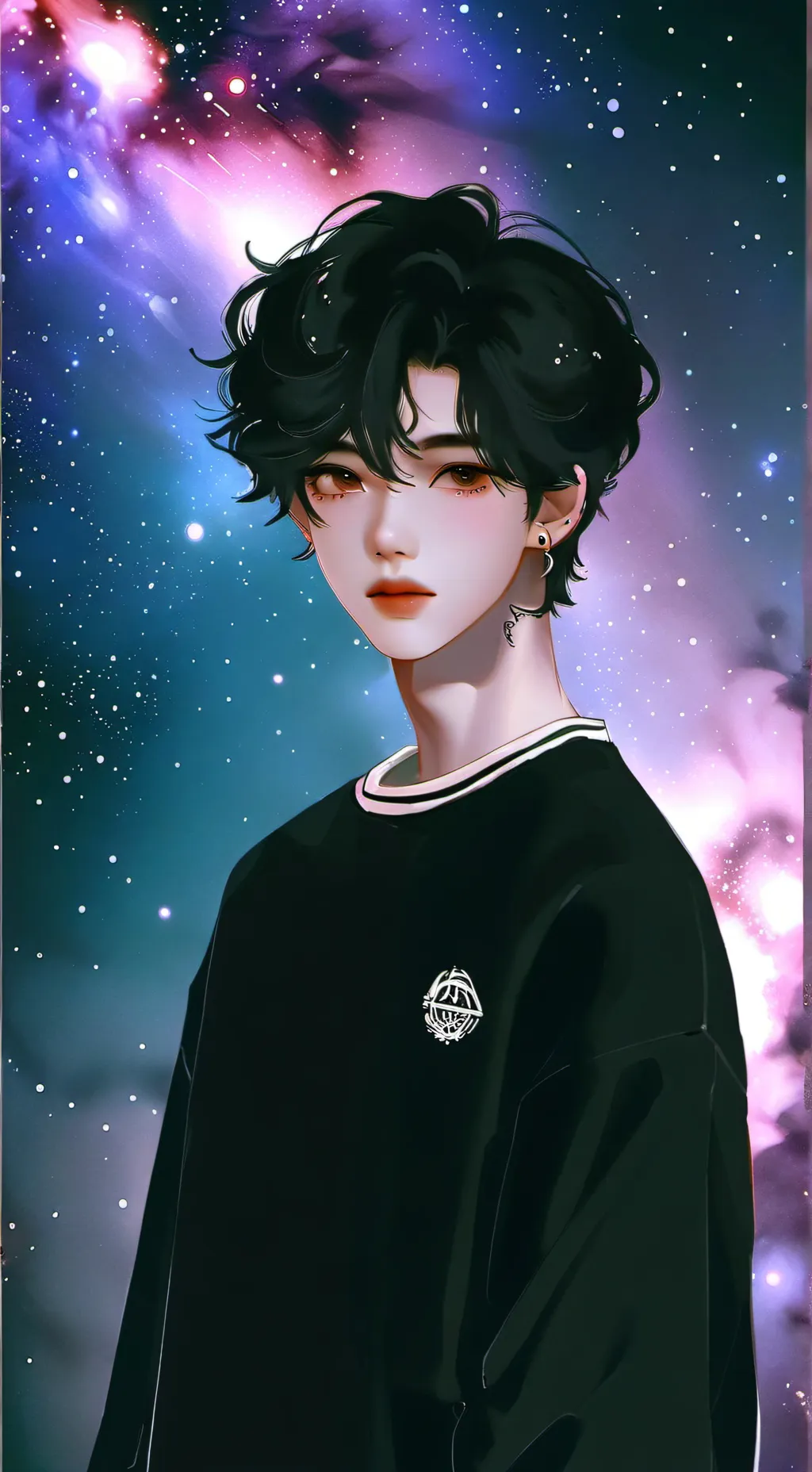 ai character: 李黄 background