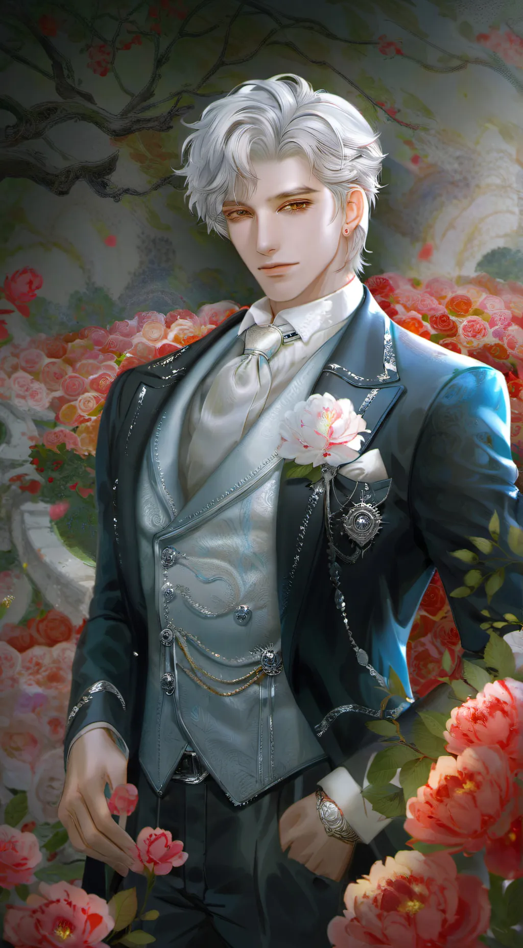 ai character: cristiano (master) background