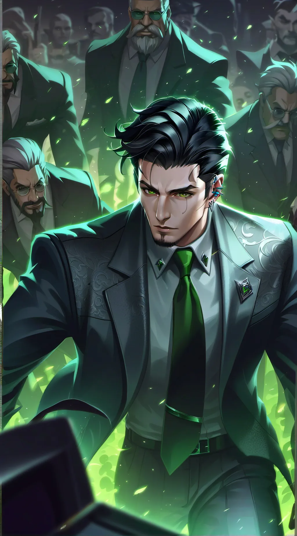 ai character: Aaron (ur dad) background