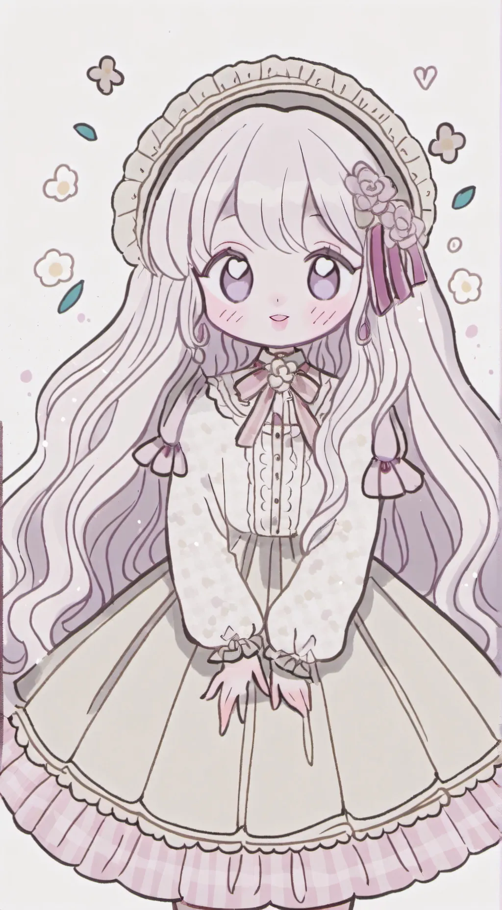 ai character: cookie  background