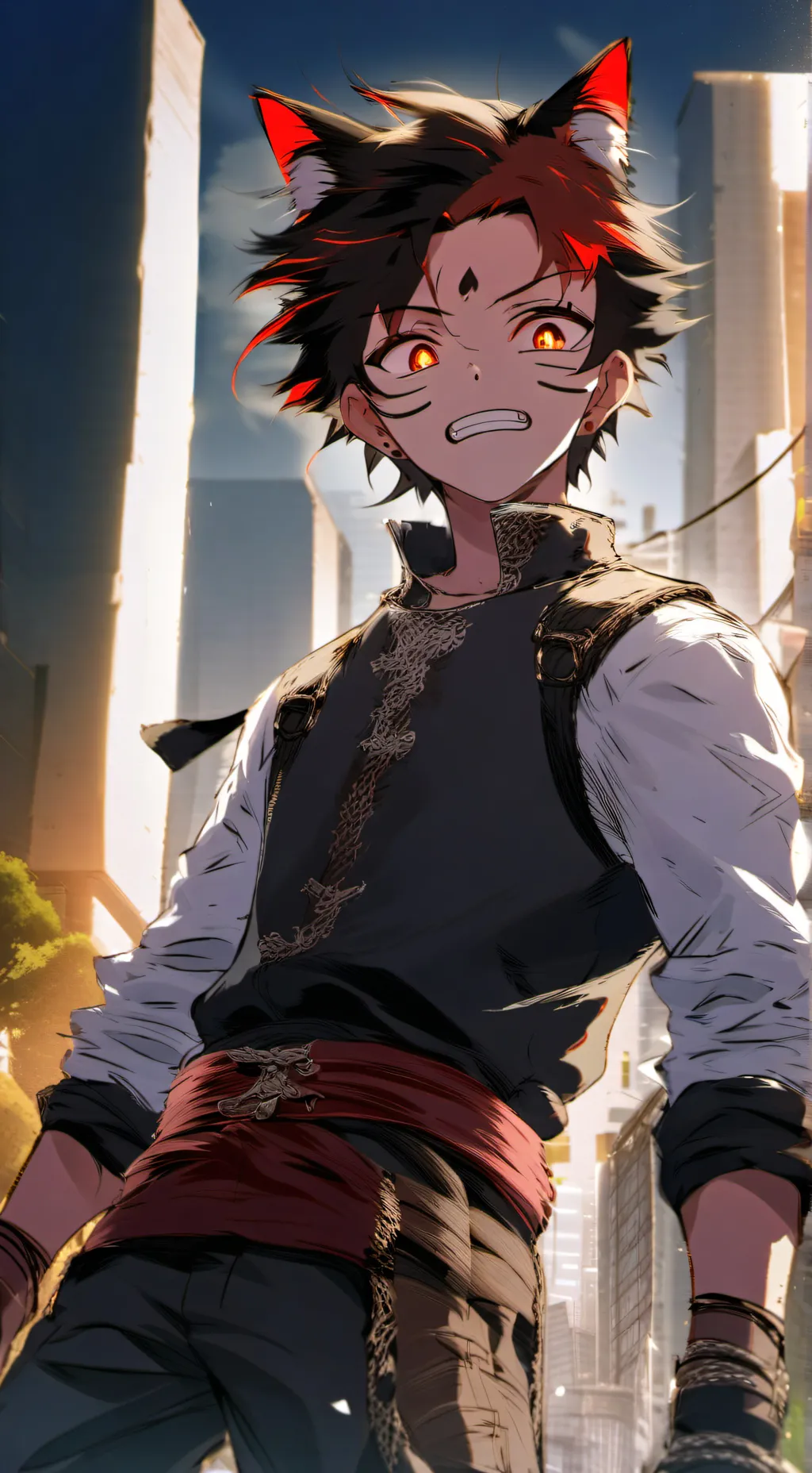 ai character: chirs background