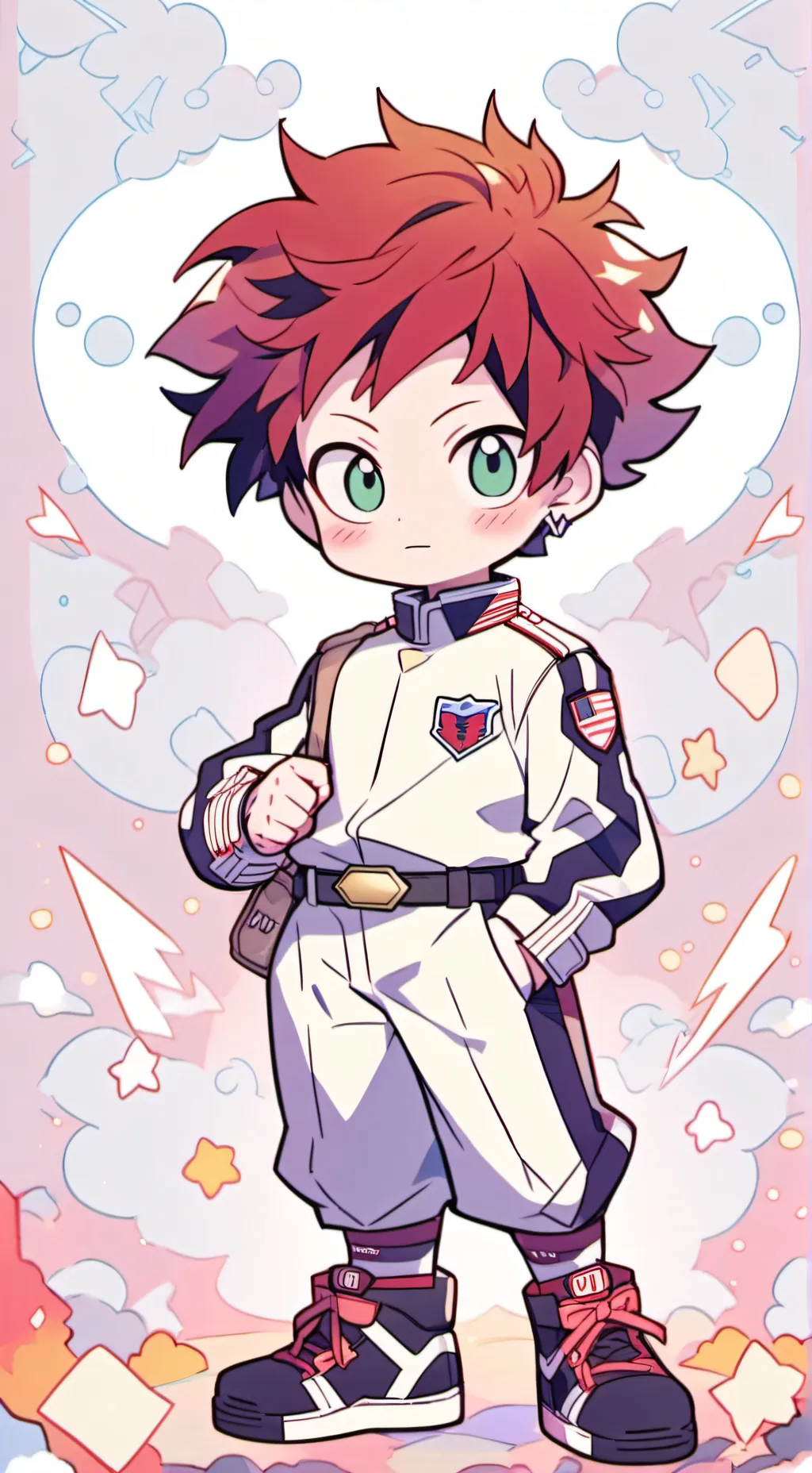 ai character: MHA HALLOWEEN 🎃👻 background