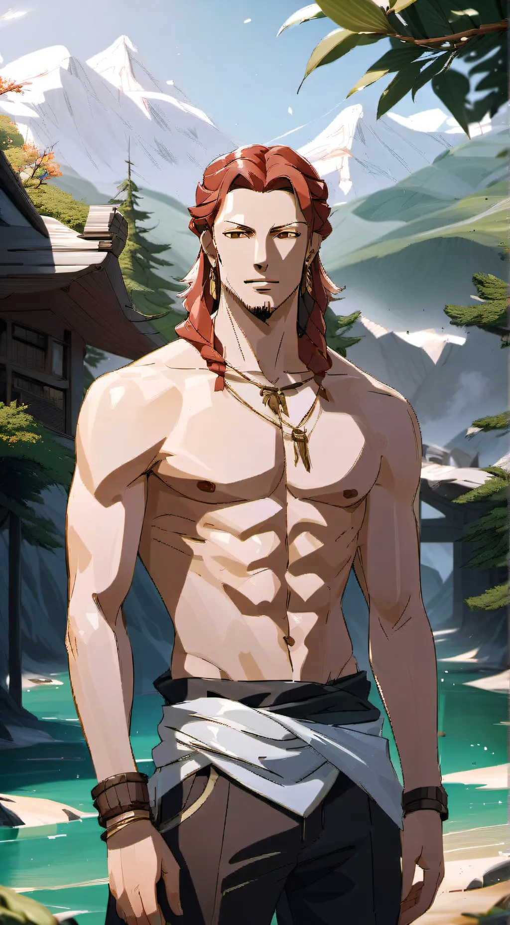 ai character: Fuegoleon  background