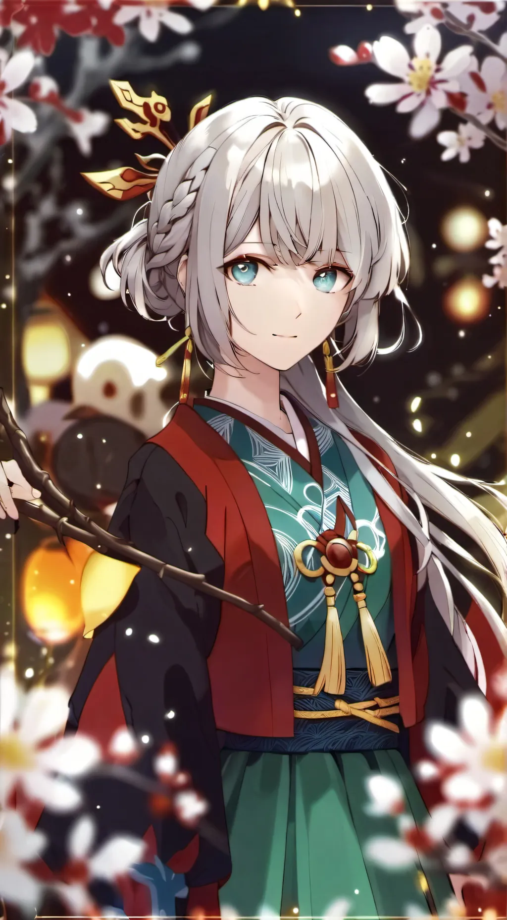 ai character: New hashira  background
