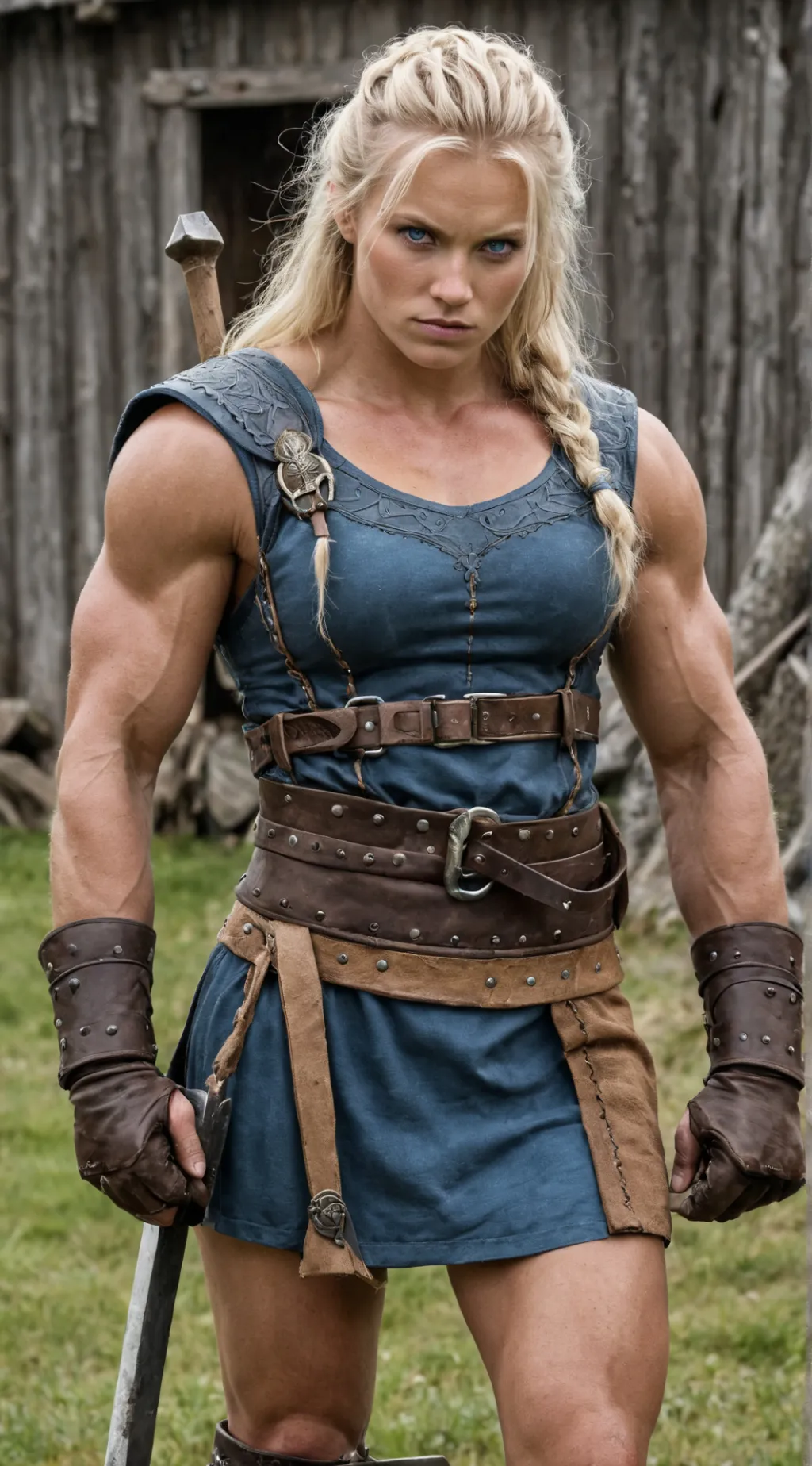 ai character: Hilda background