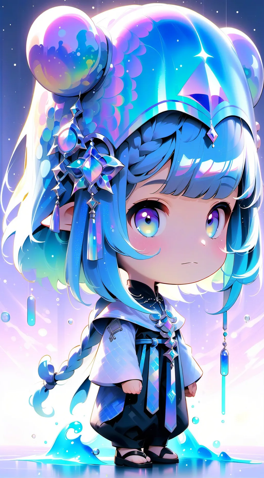 ai character: Subject  background