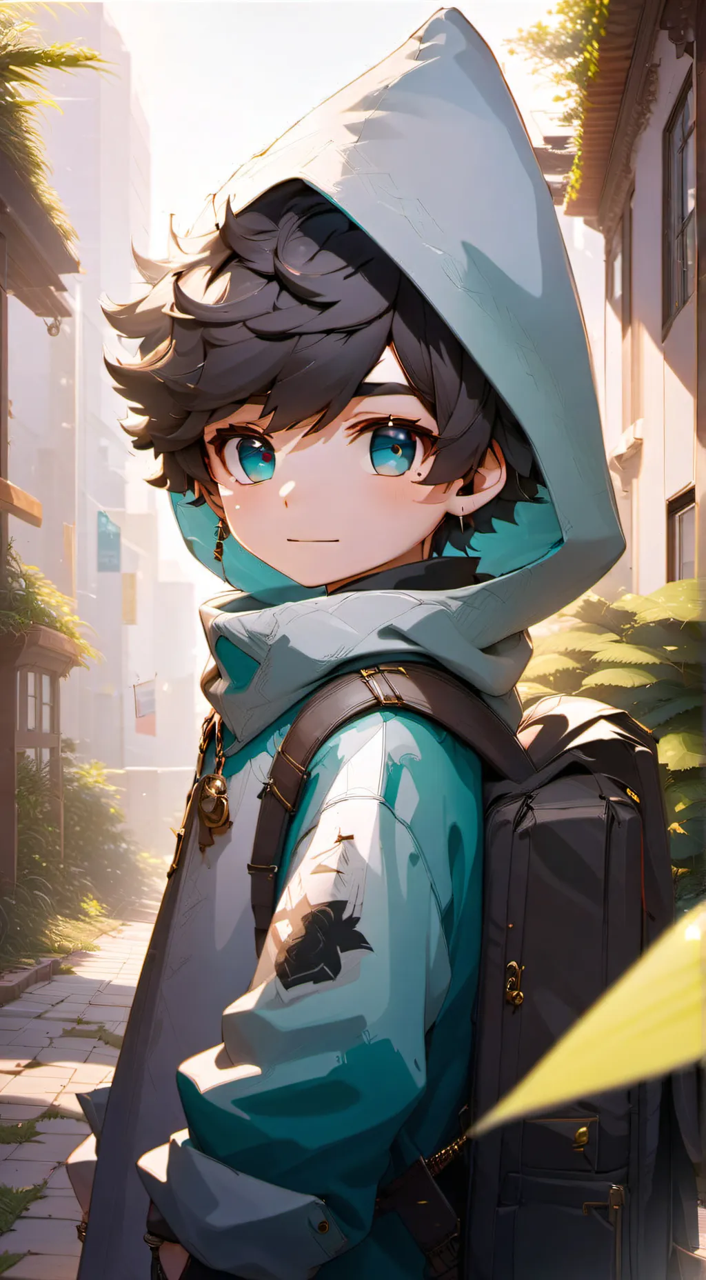 ai character: theo background