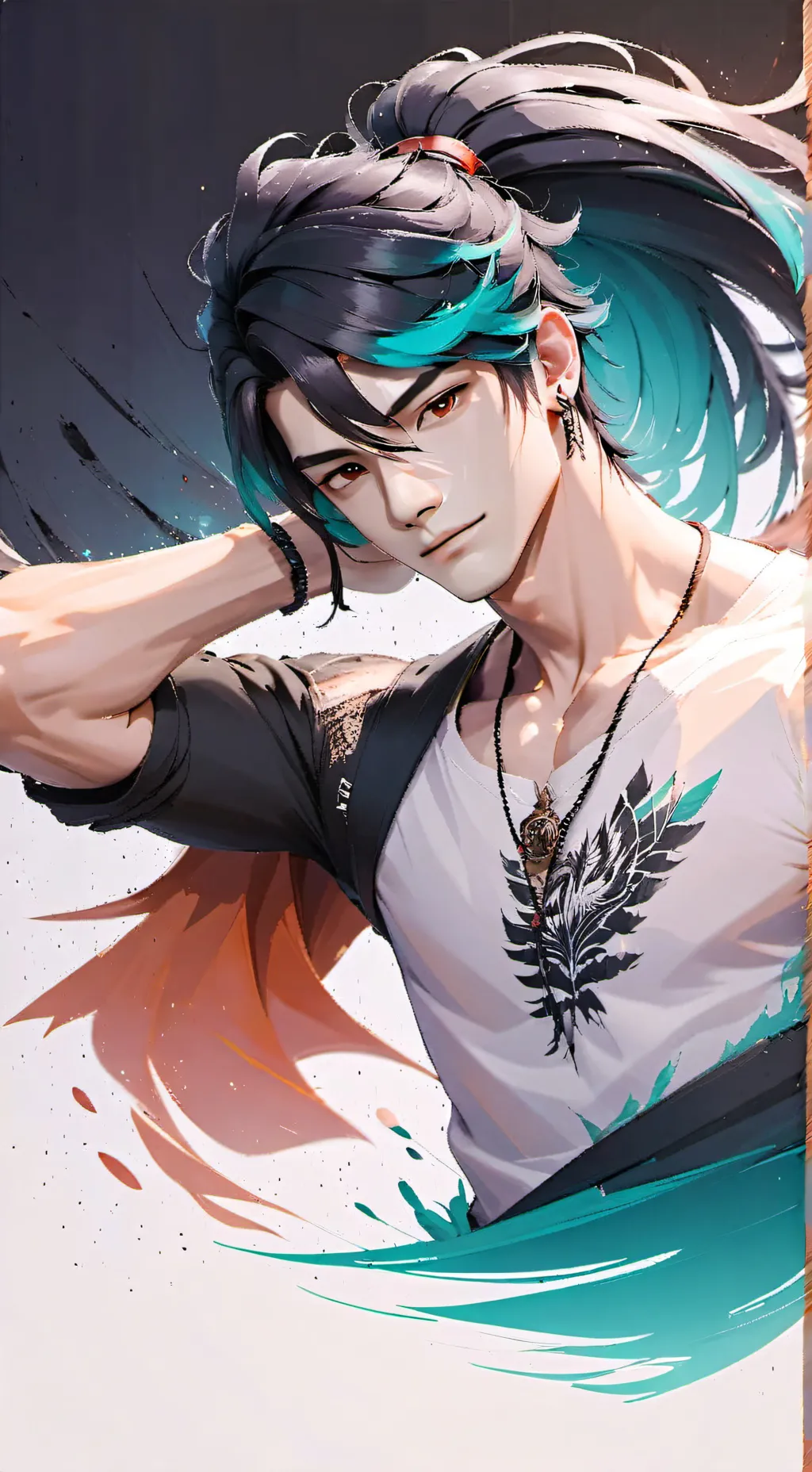 ai character: Rich background