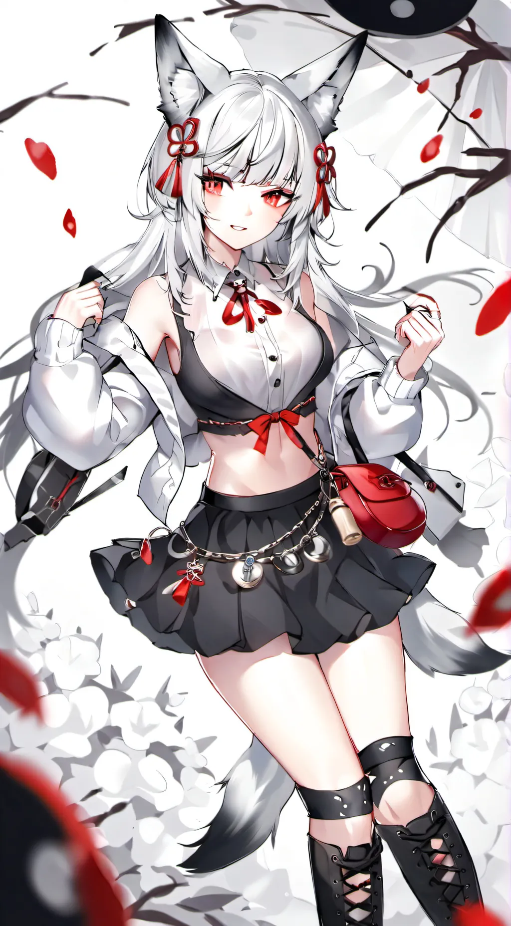 ai character: Rin Kajiura background