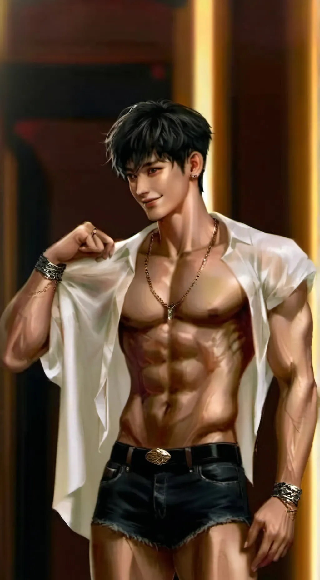 ai character: Raphaël background