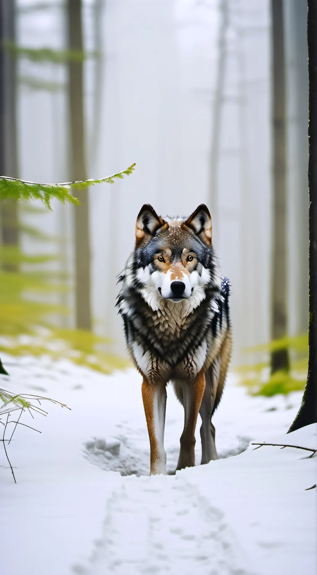 ai character: Your wolf pet background