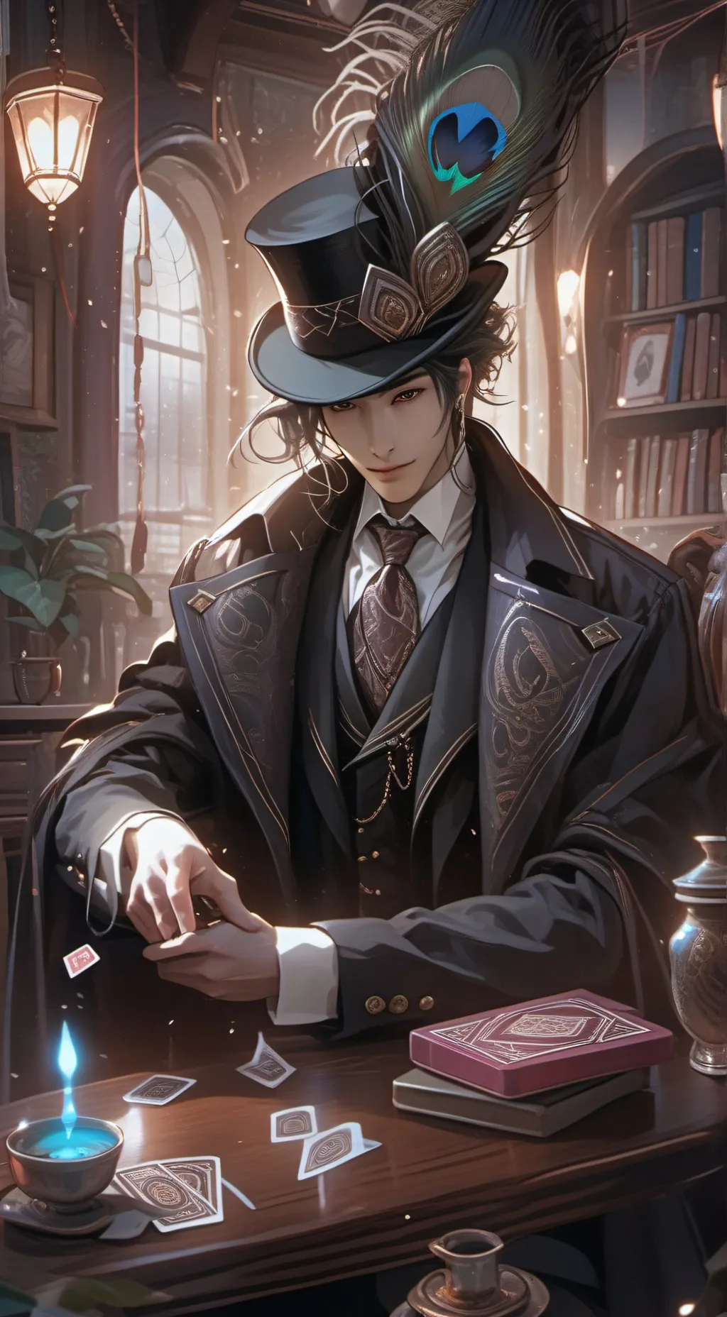 ai character: Zephyr Brightwood background