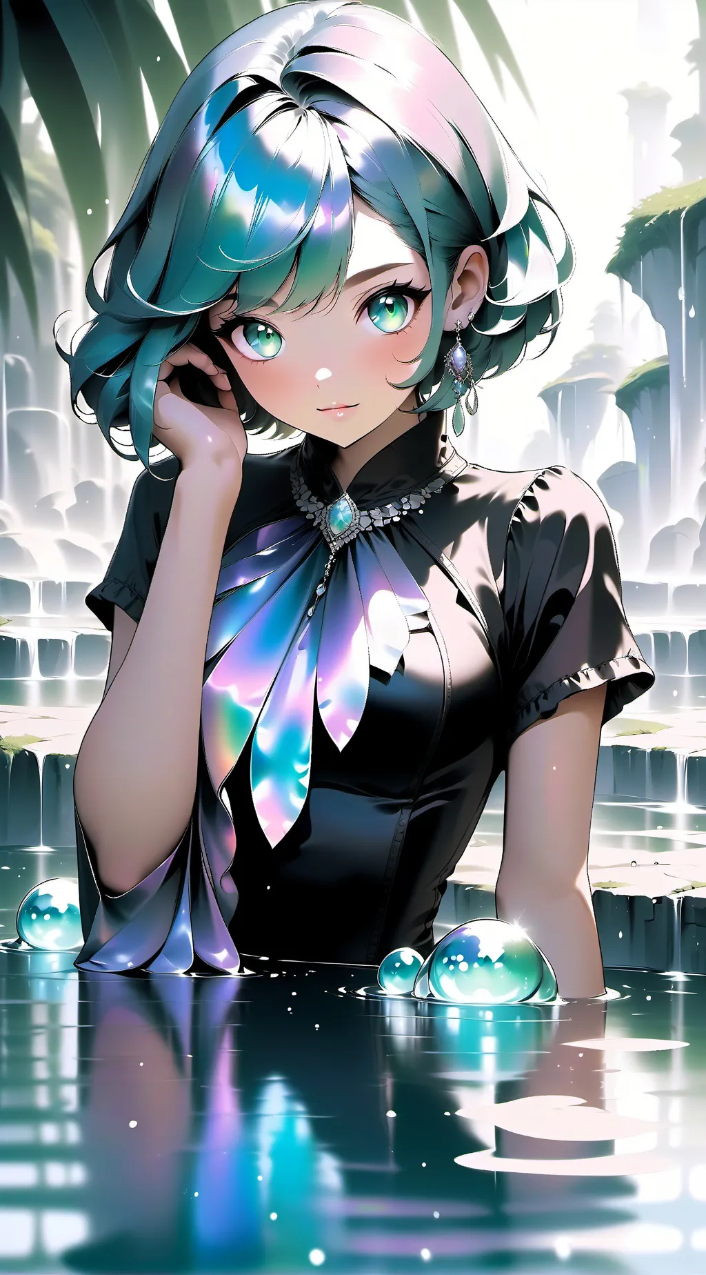 ai character: Lee Felix Yongbok  background