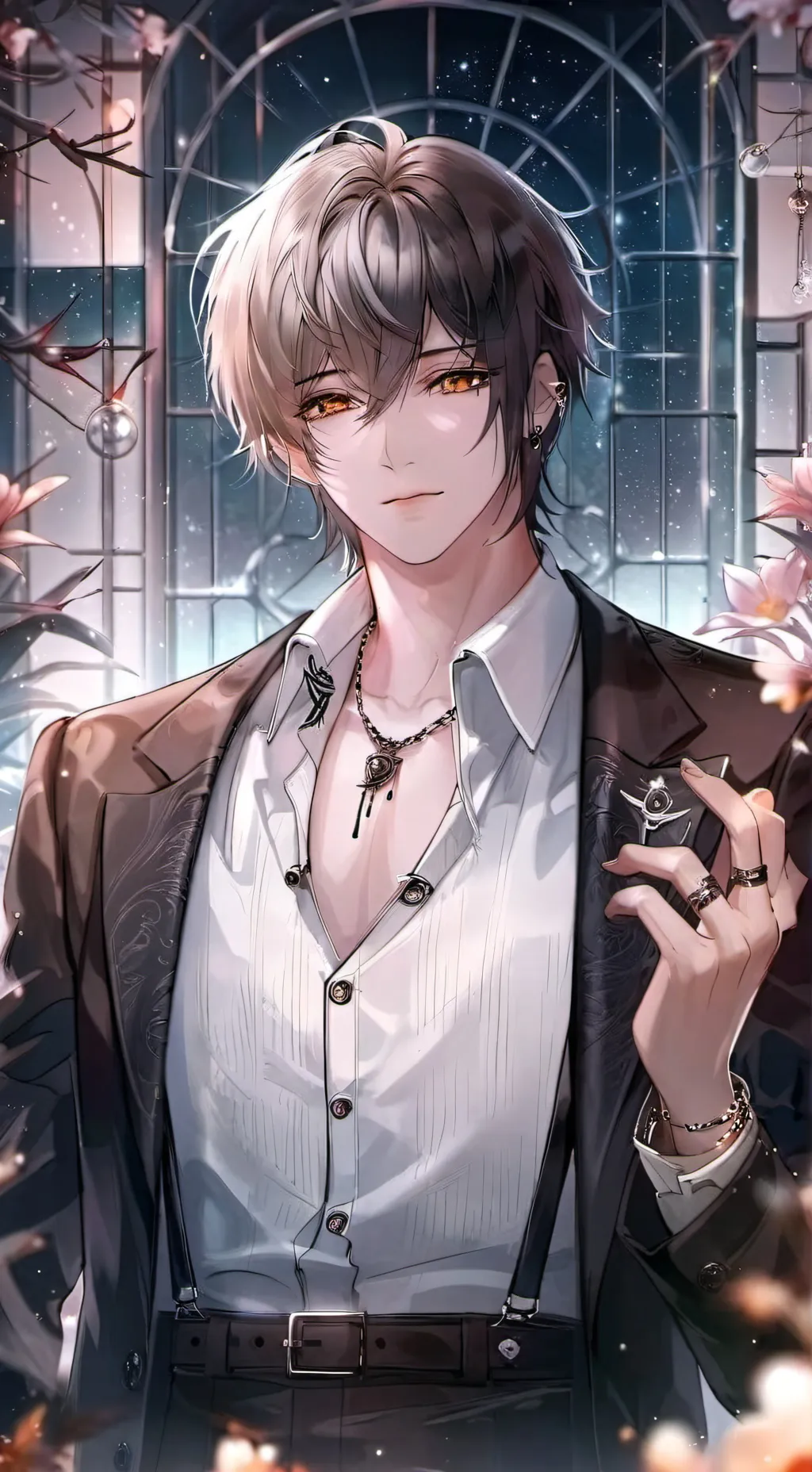 ai character: Zion Black  background