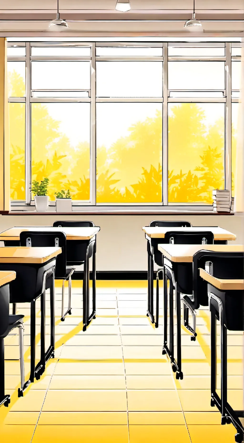 ai character: new school background