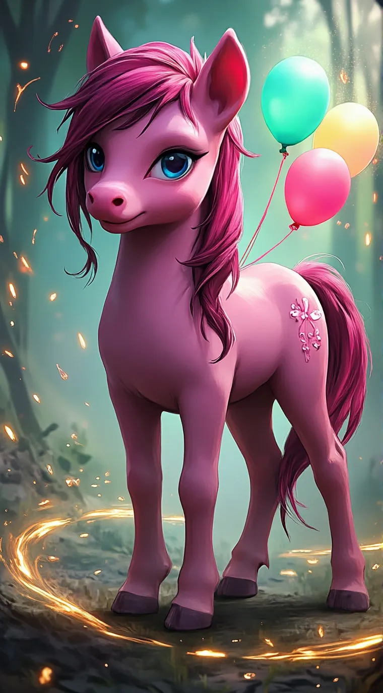 ai character: pinky pie background