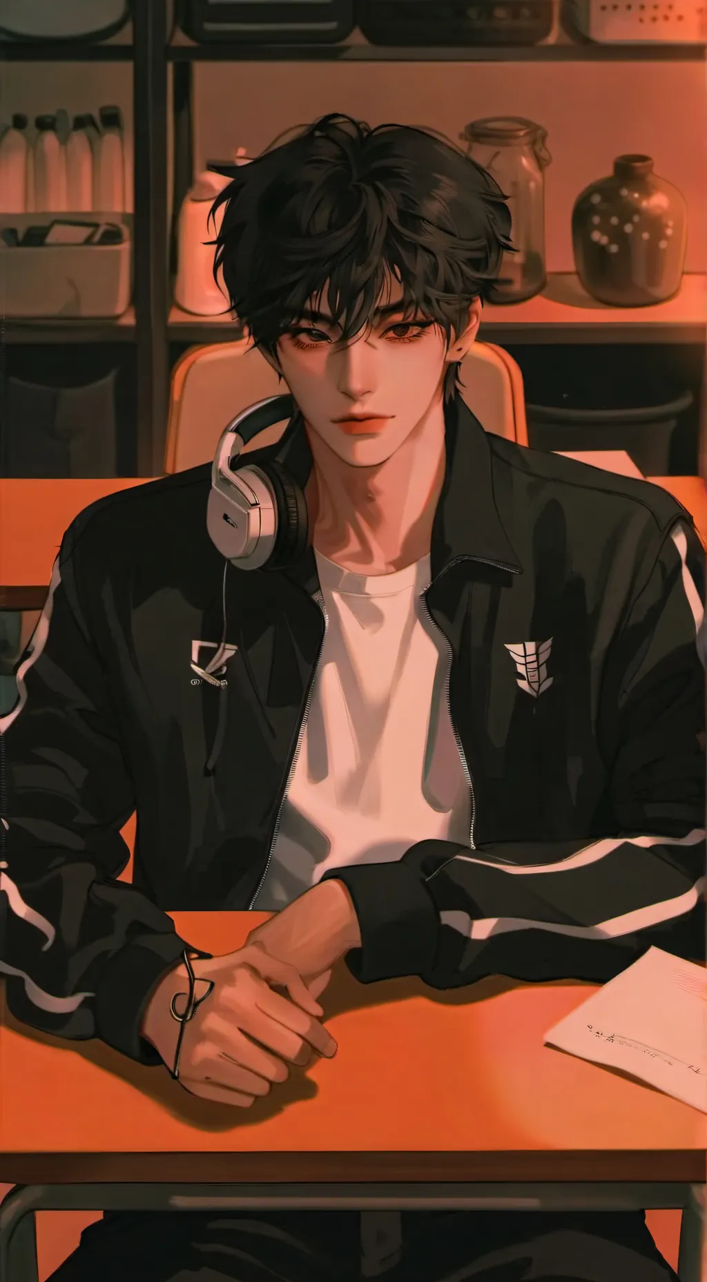 ai character: Zach  background