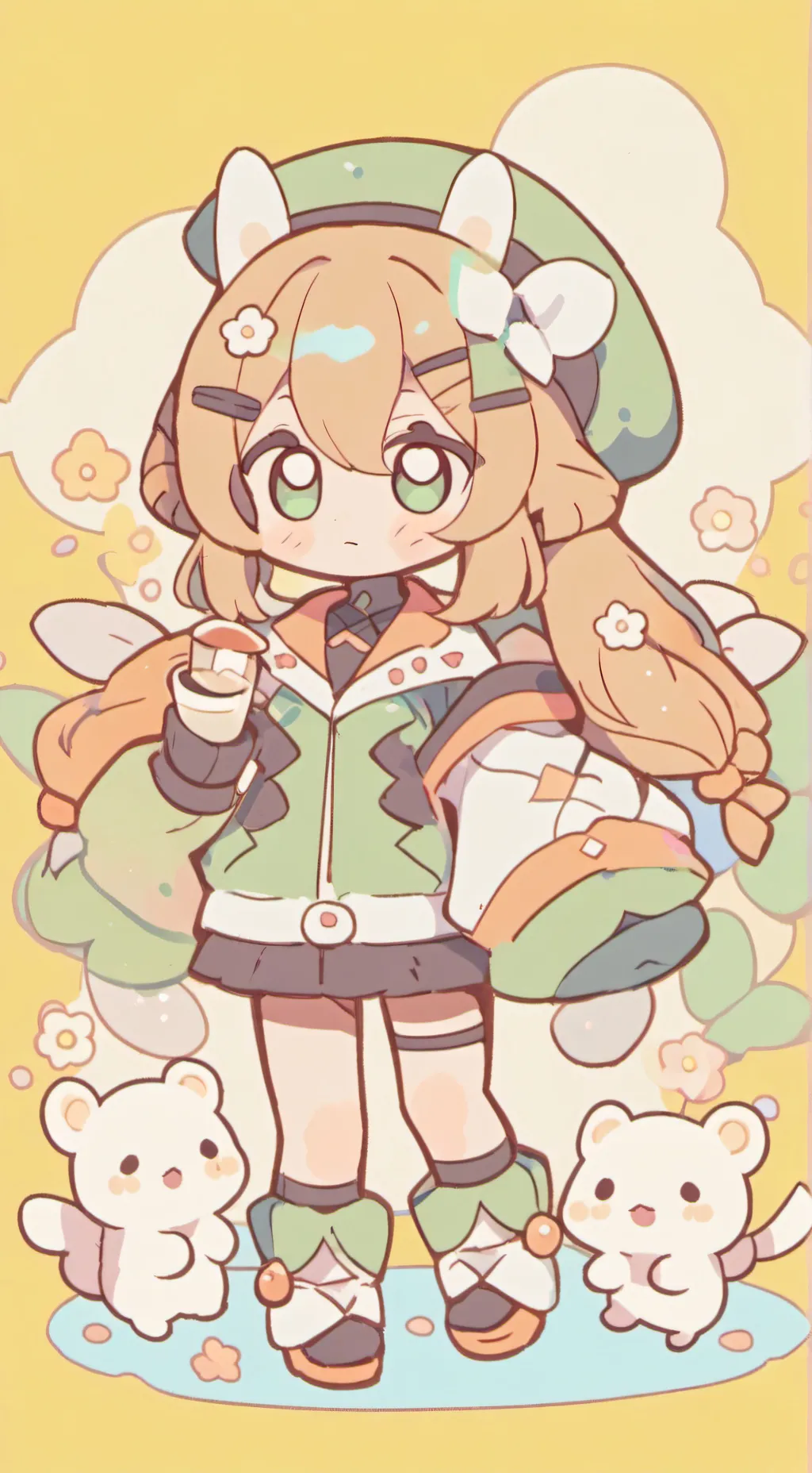 ai character: sprunkis oc background
