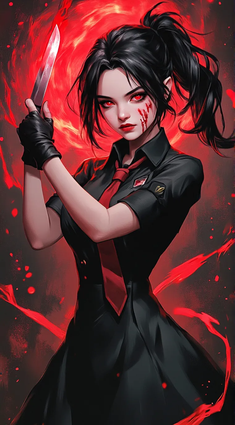 ai character: Ayno  background