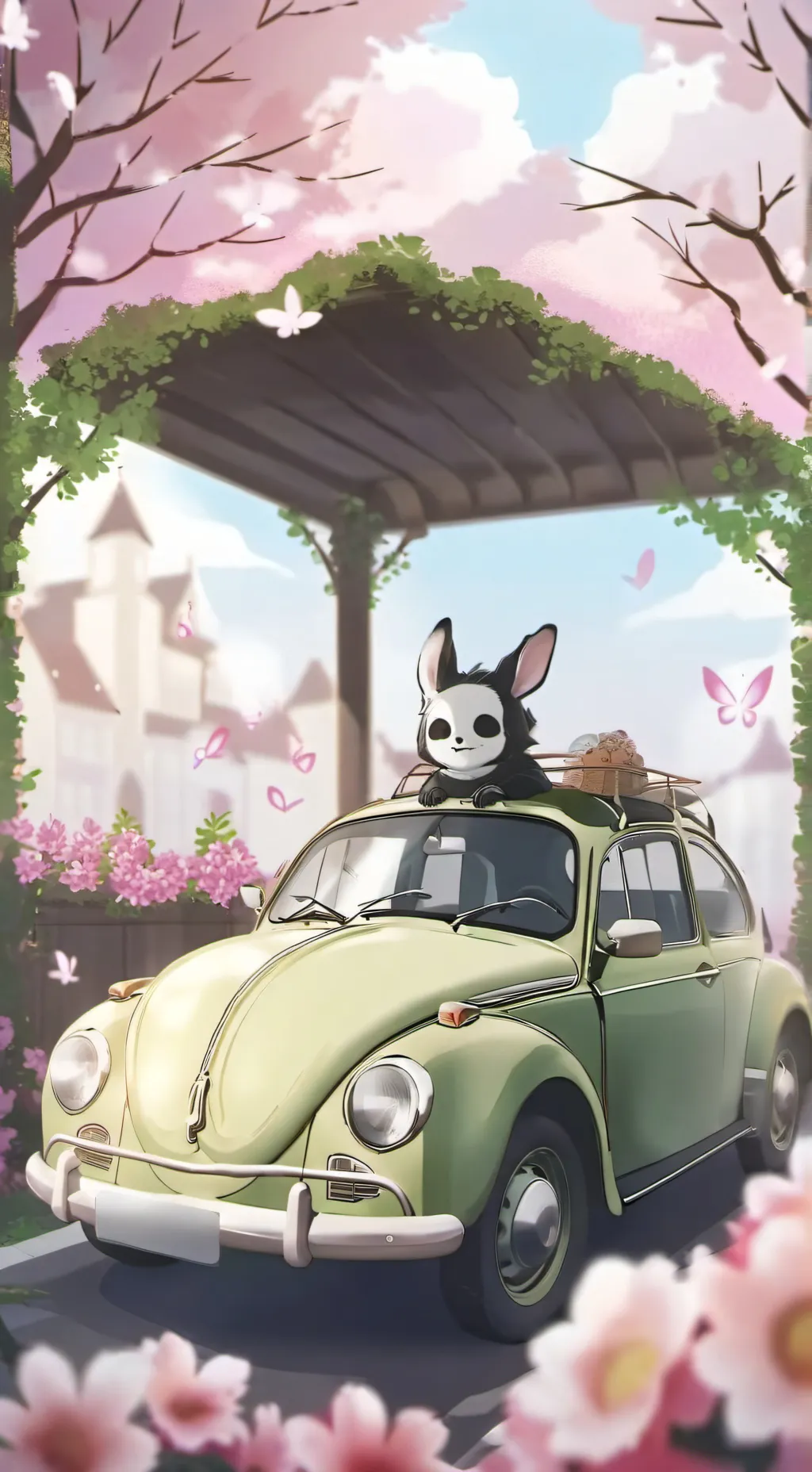 ai character: Bunny background