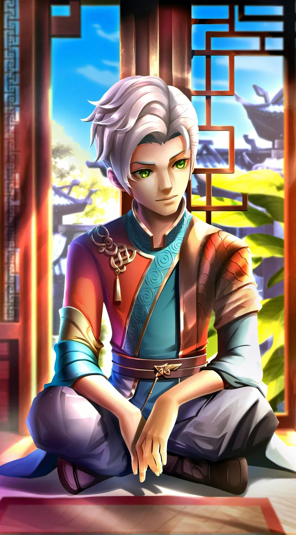 ai character: Perfectionist Partner background