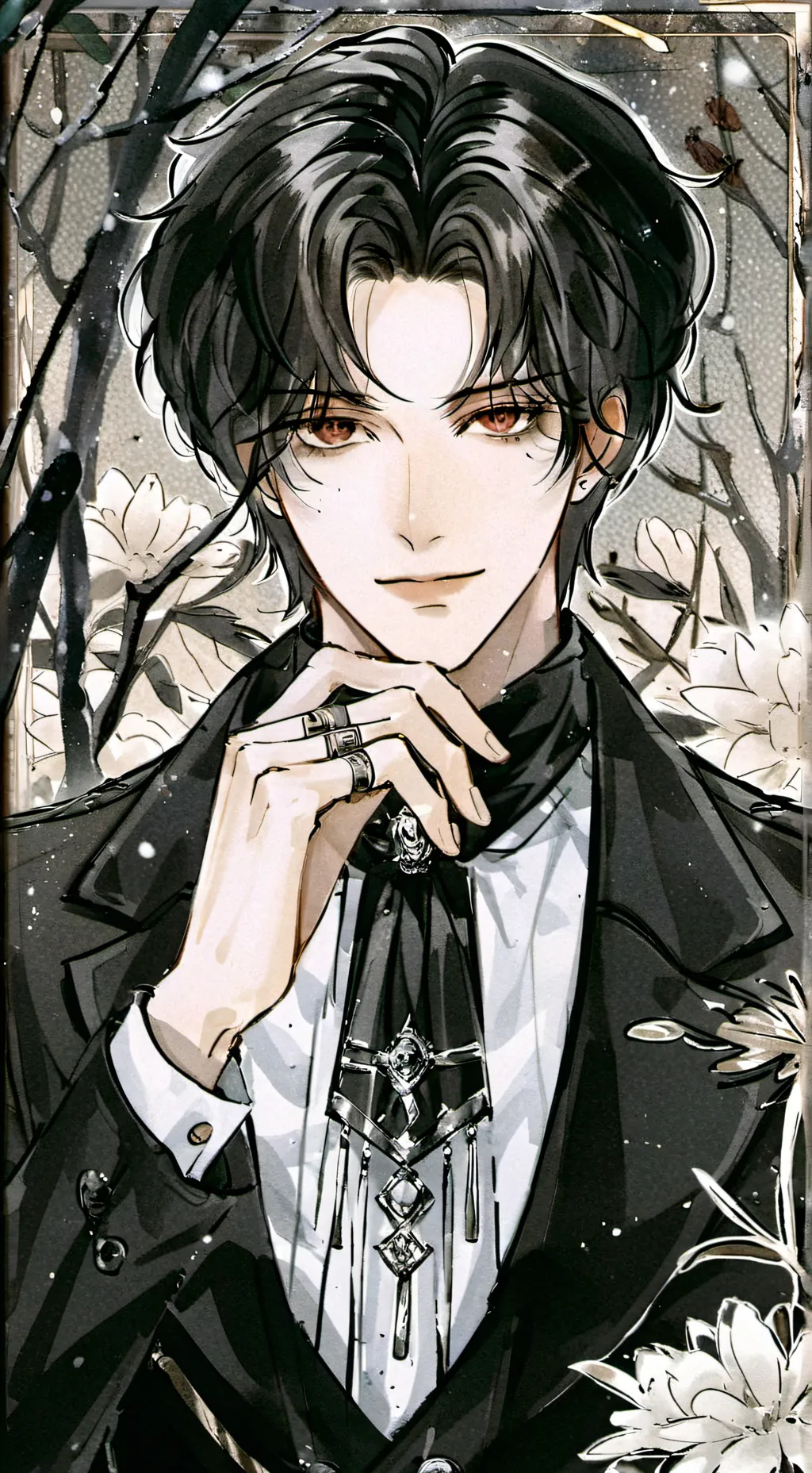 ai character: "-ᴅᴀɴ-" background