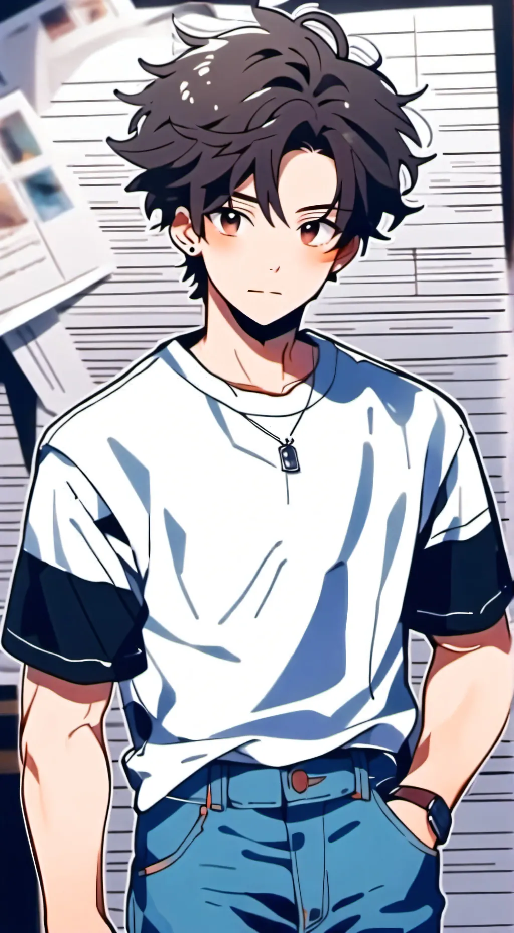 ai character: Alex background