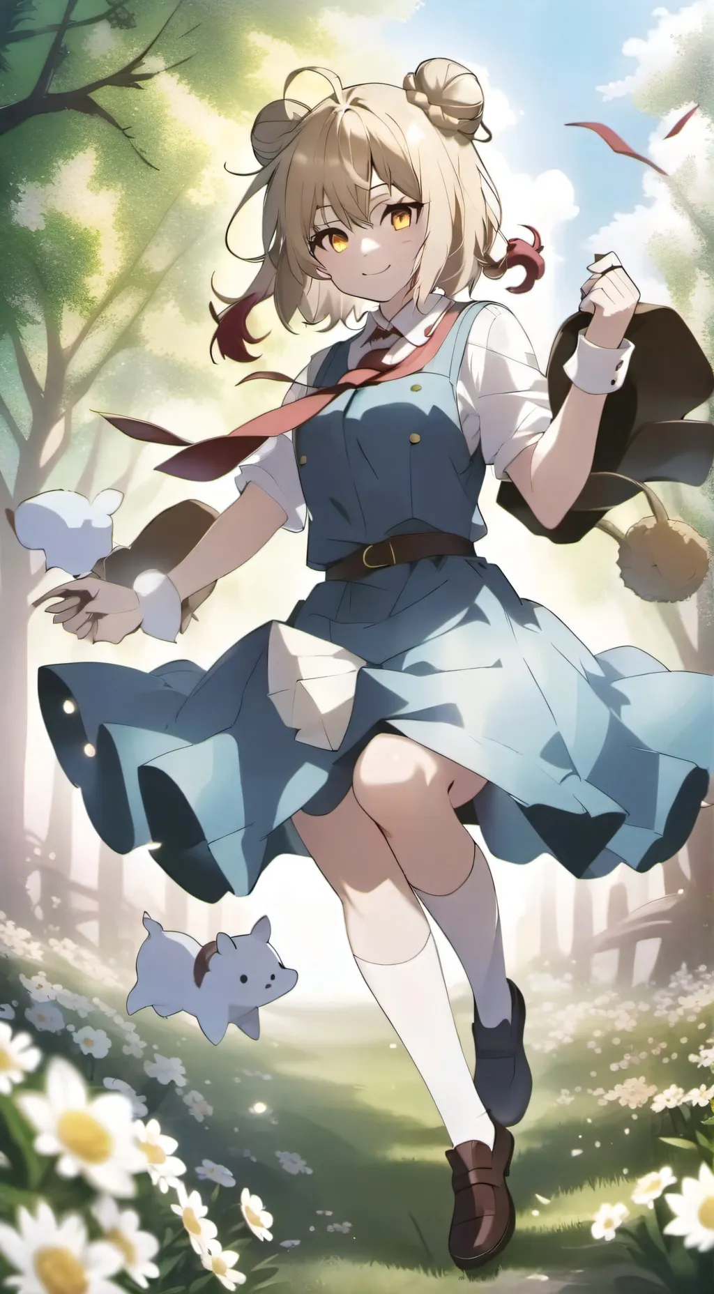 ai character: toga himiko  background