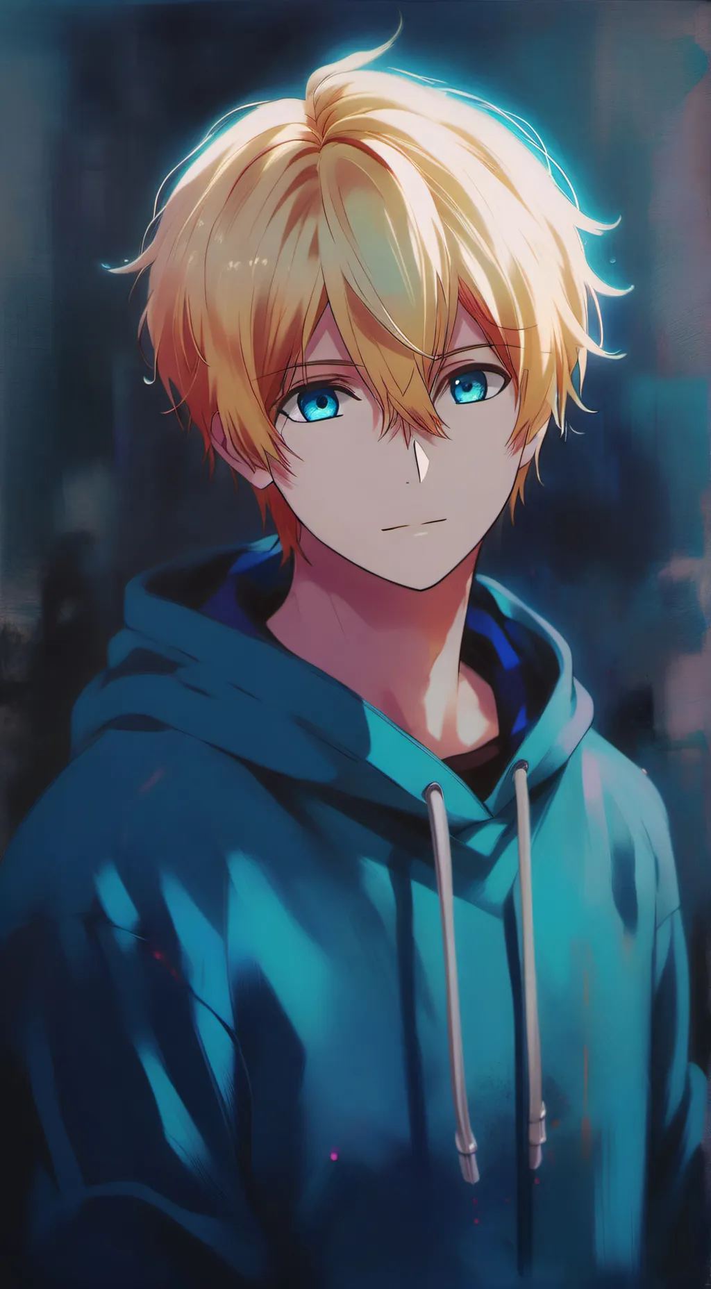 ai character: Maël  background