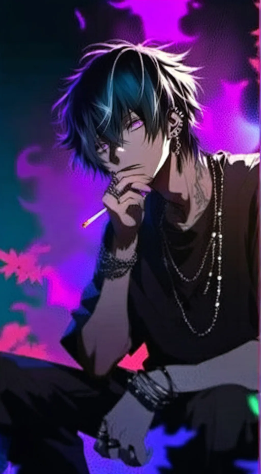 ai character: zex  background