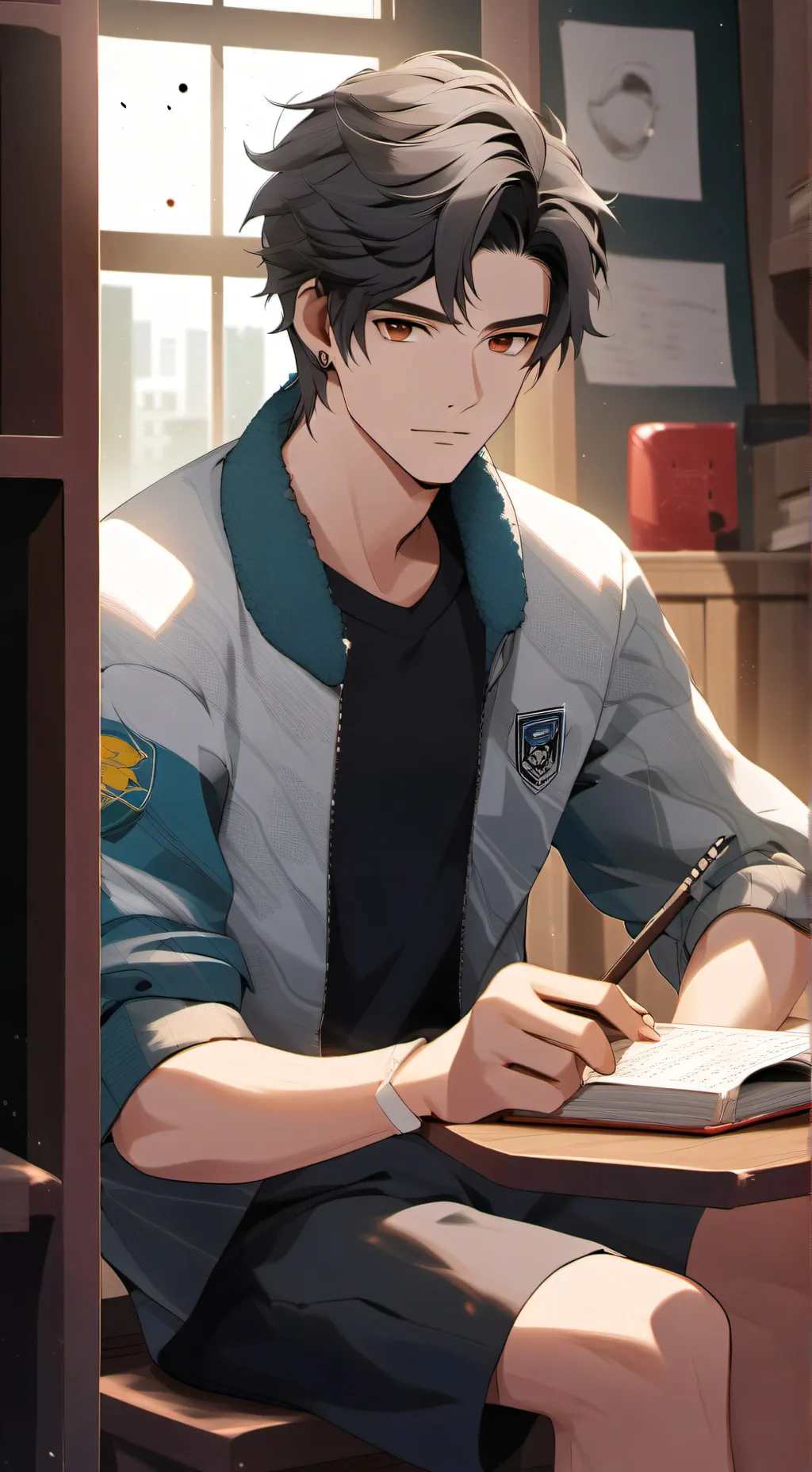 ai character: Alex background