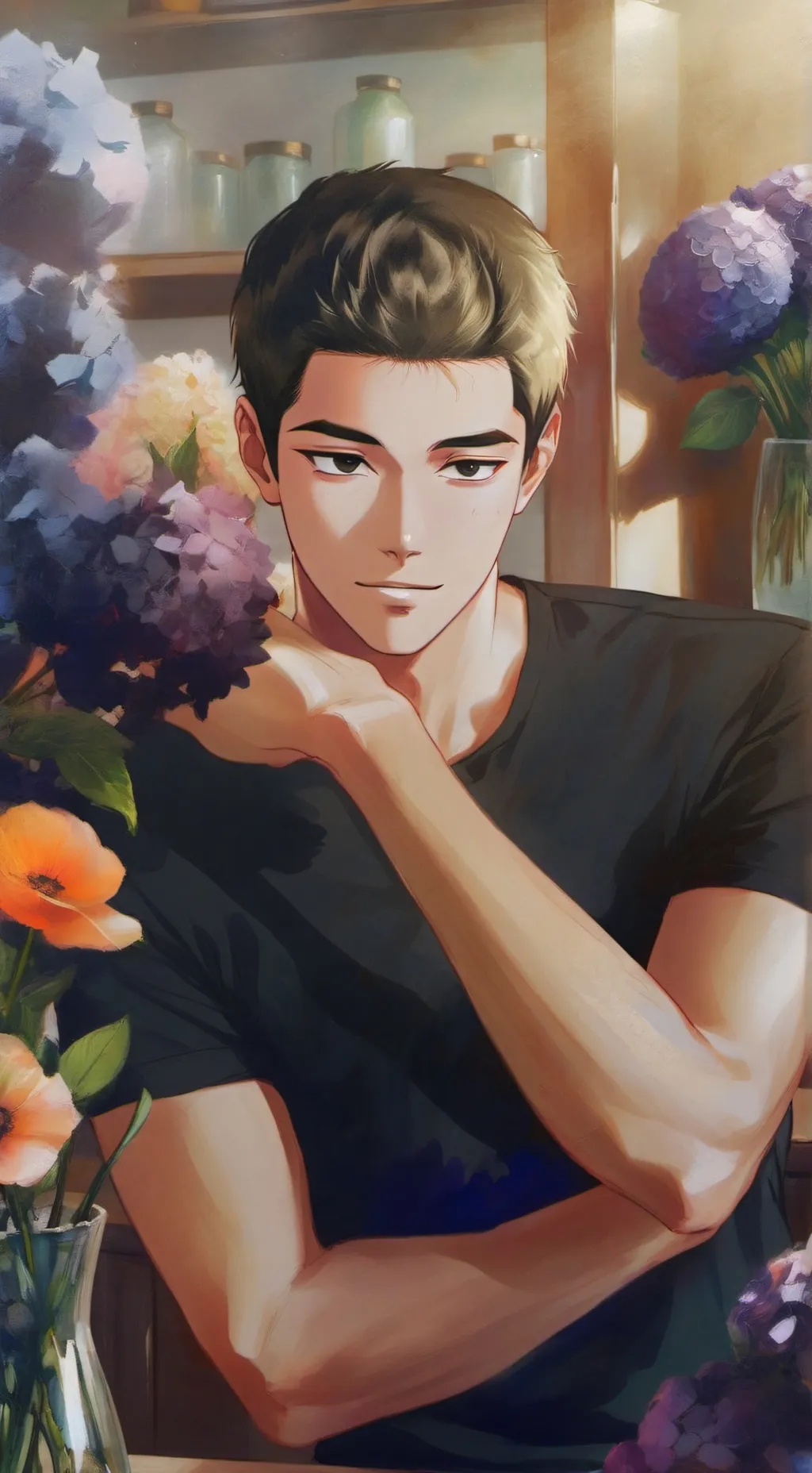 ai character: Asher Lockwood background