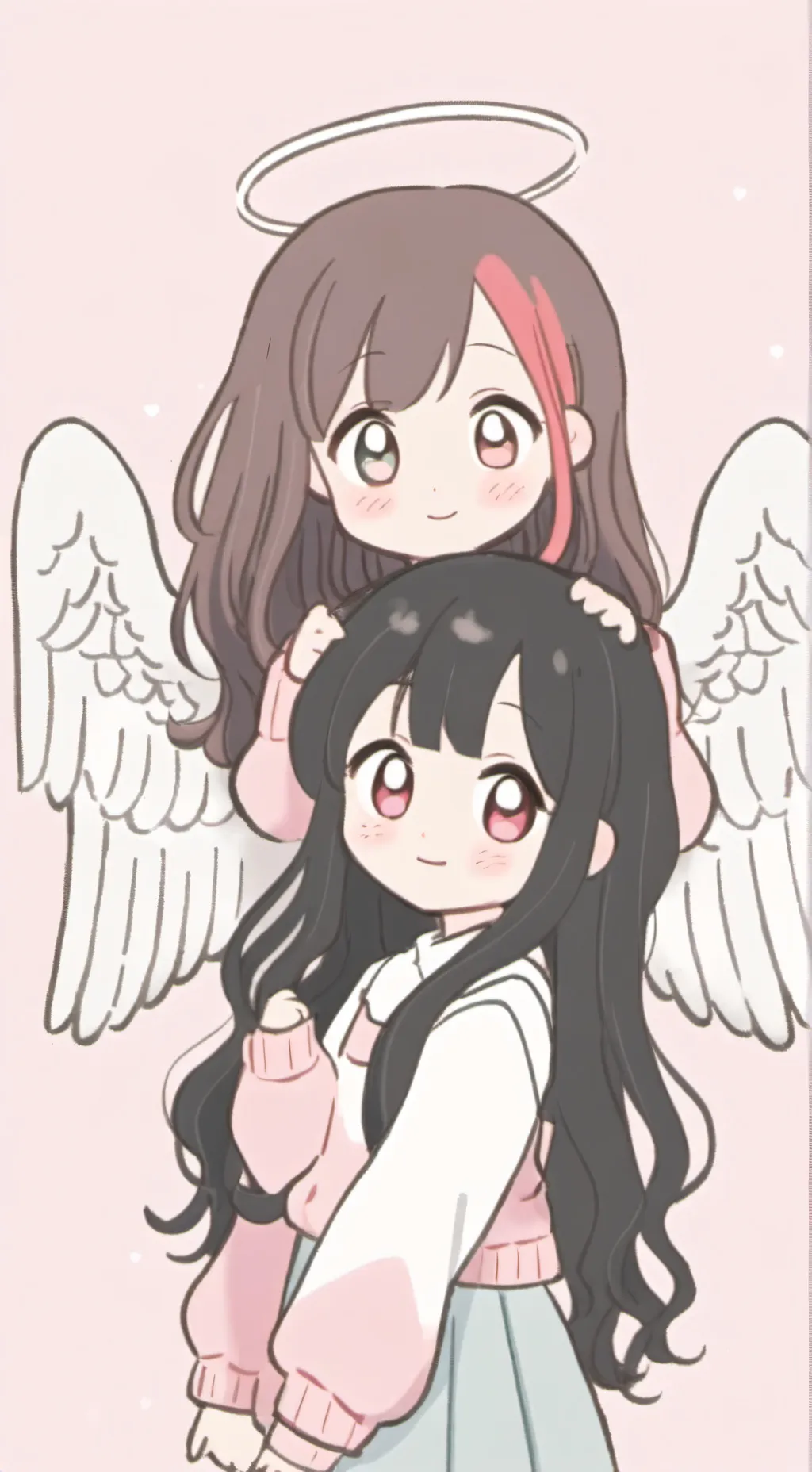 ai character: Angel x Ruby again background