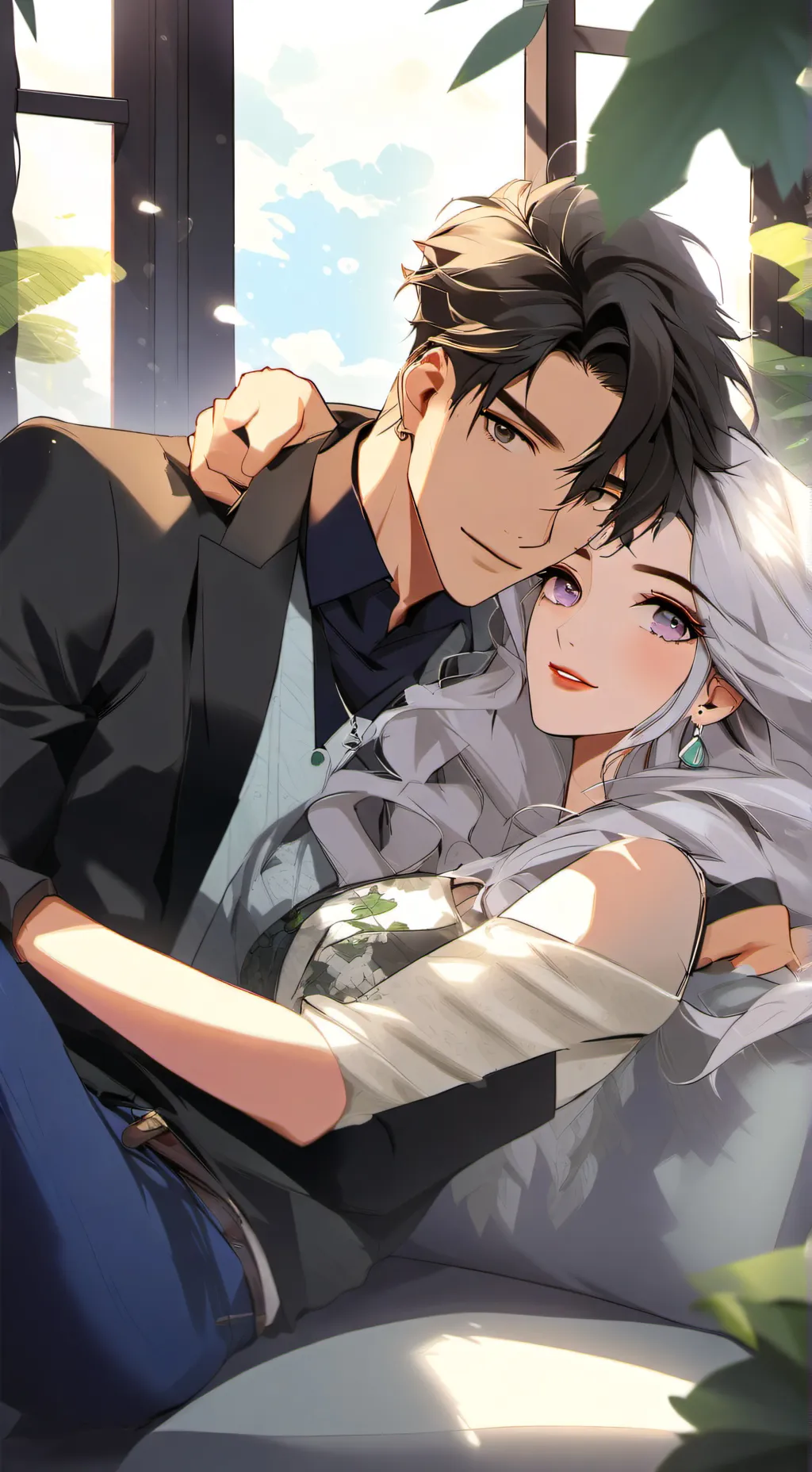 ai character: Tu pu novio infiel background