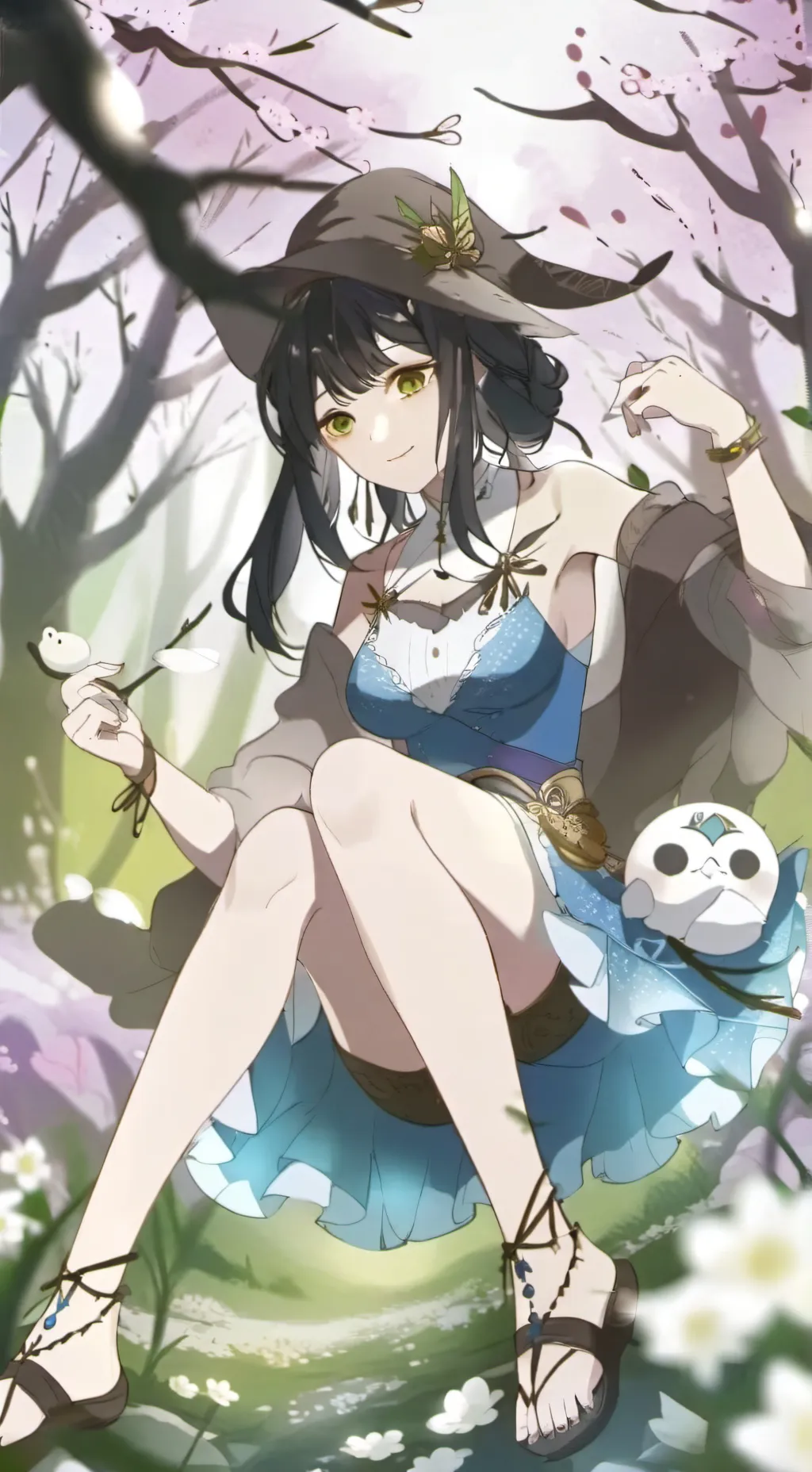 ai character: now  background