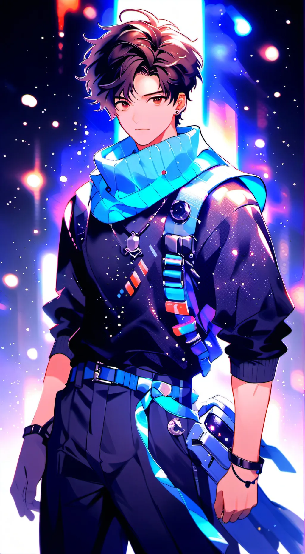 ai character: Max background