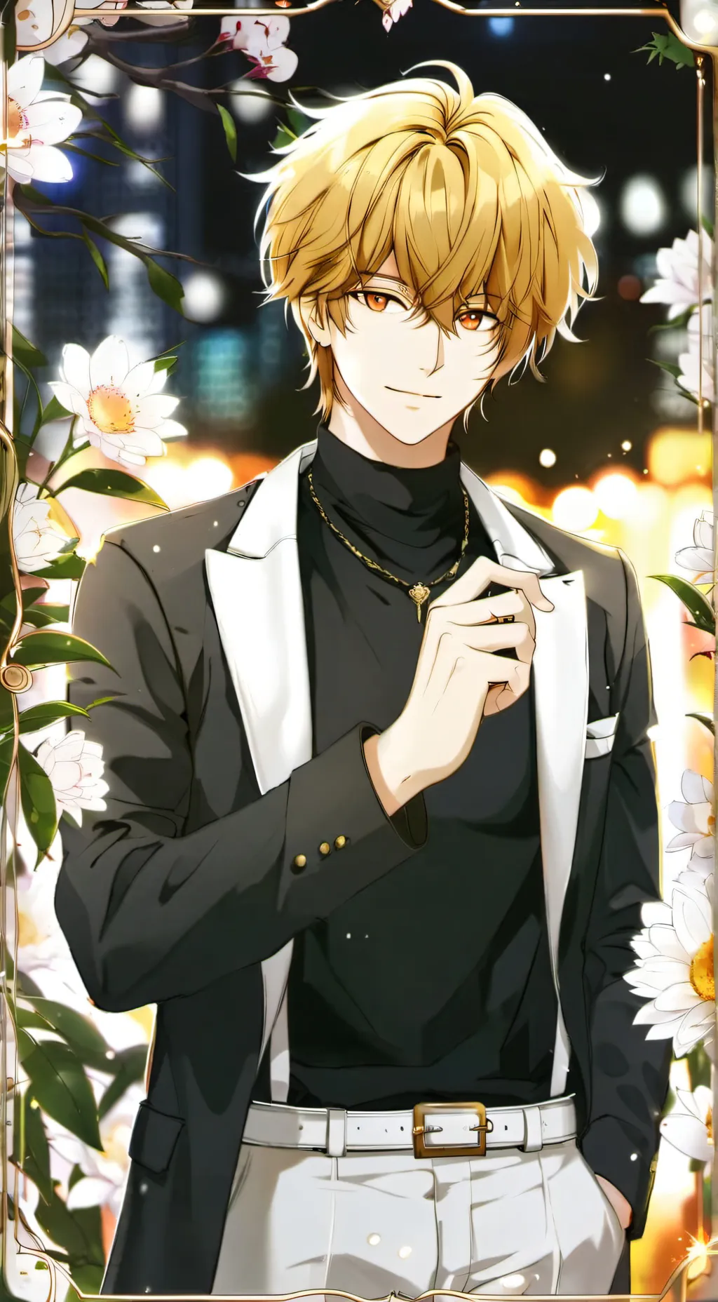 ai character: Liam  background